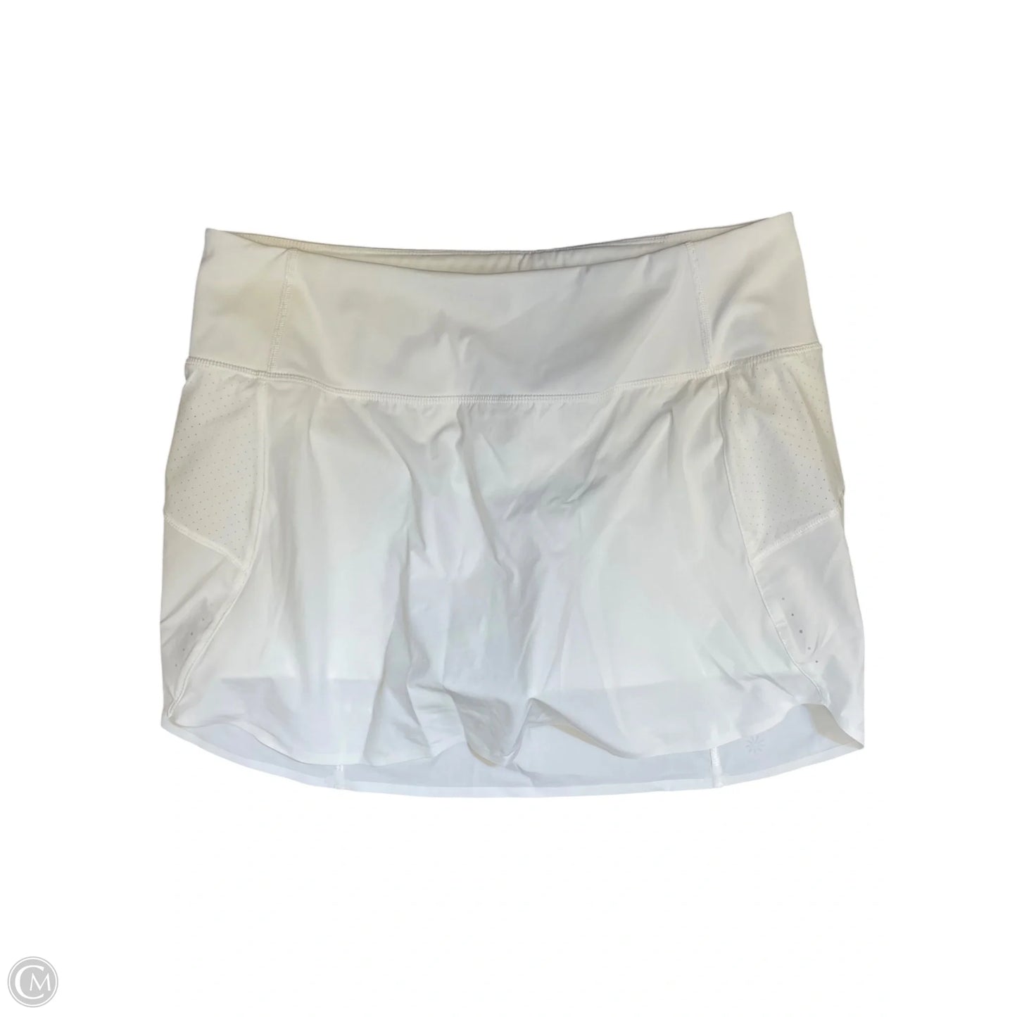 Athletic Skort By Athleta In White, Size: M