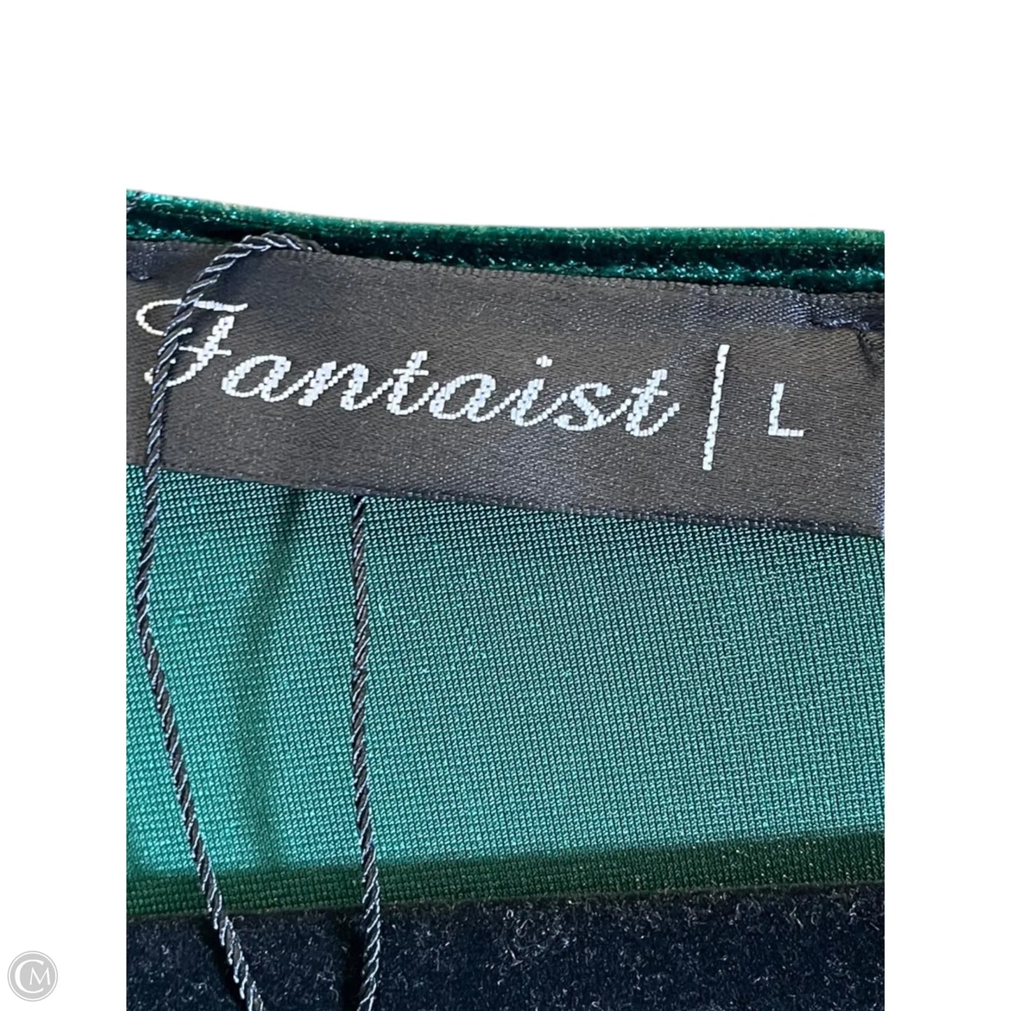 Dress Casual Midi By Clothes Mentor In Green, Size: L