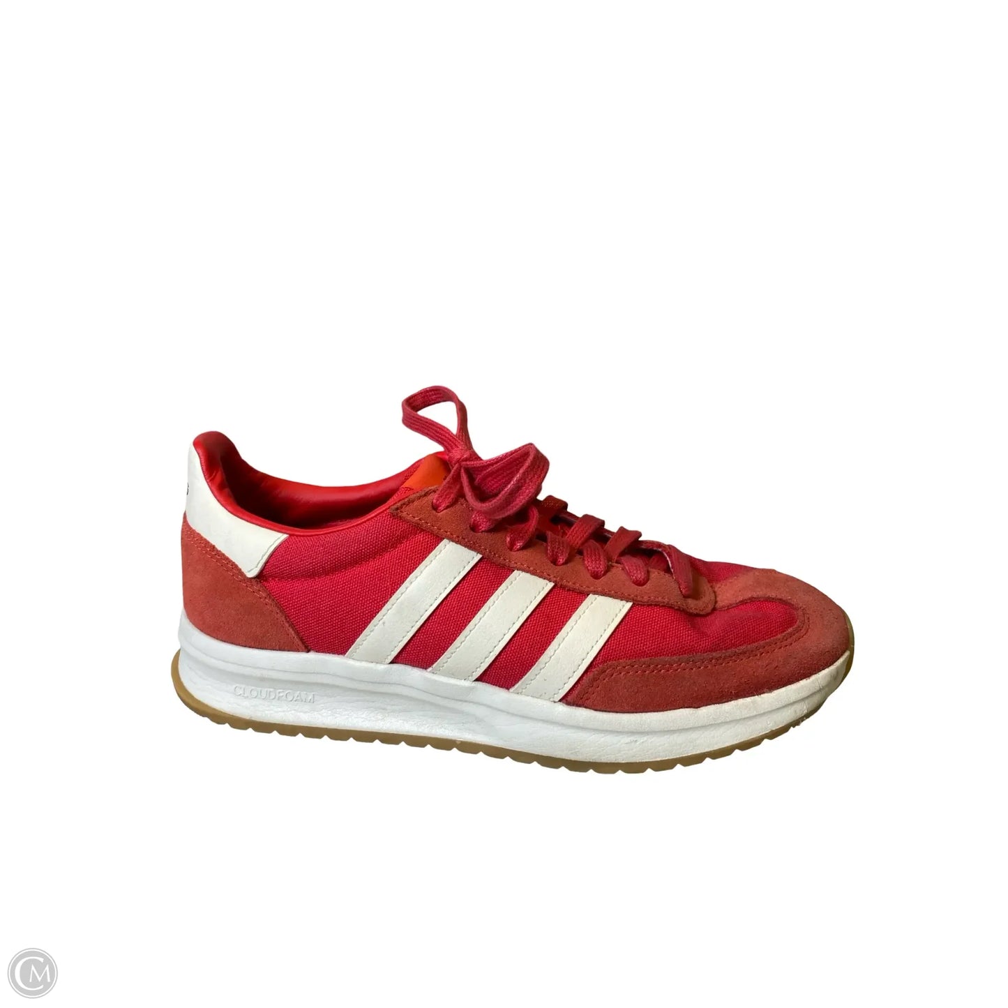 Shoes Athletic By Adidas In Red & White, Size: 9