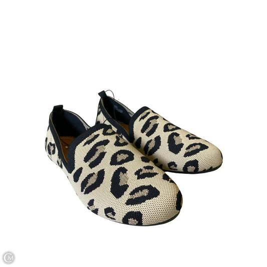 Shoes Flats By Me Too In Animal Print, Size: 10W