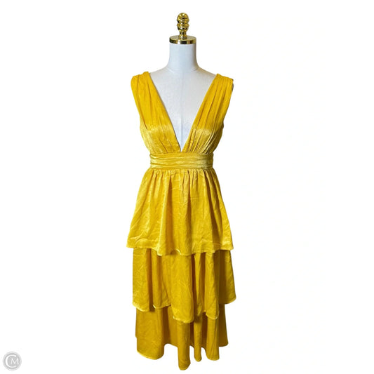 Dress Casual Maxi By Lulus In Yellow, Size: S