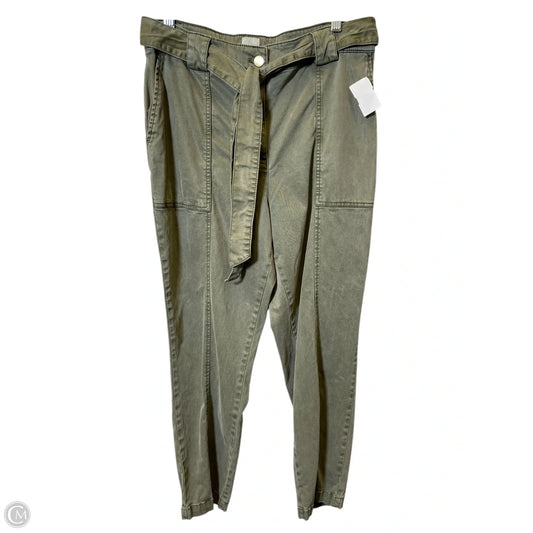Pants Cargo & Utility By Joie In Green, Size: 14