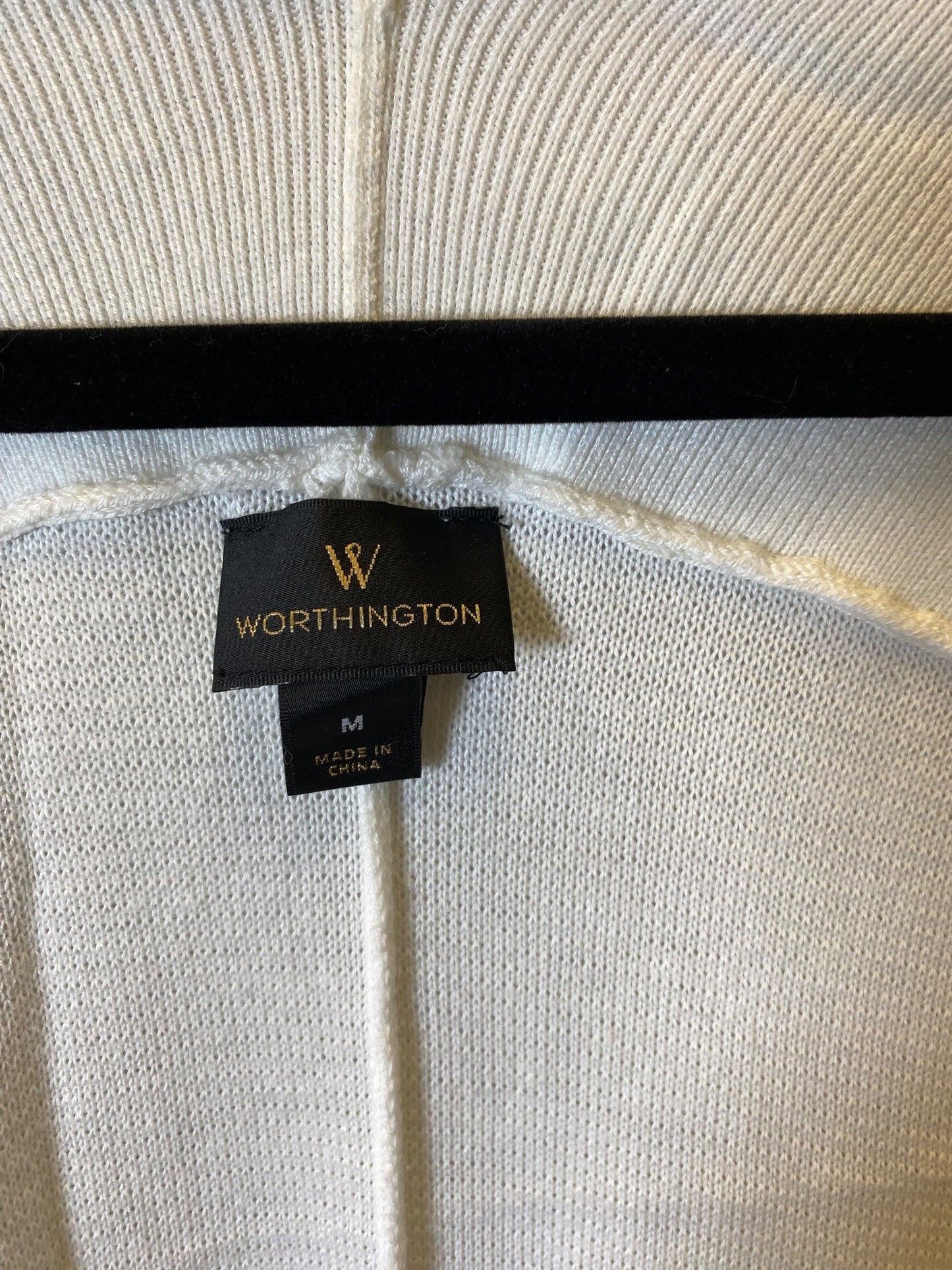 Cardigan By Worthington In White, Size: M