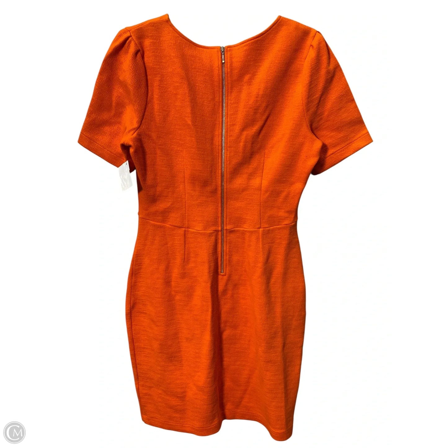 Dress Casual Midi By Cremieux In Orange, Size: S