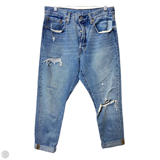 Jeans Skinny By Levis In Blue, Size: 10