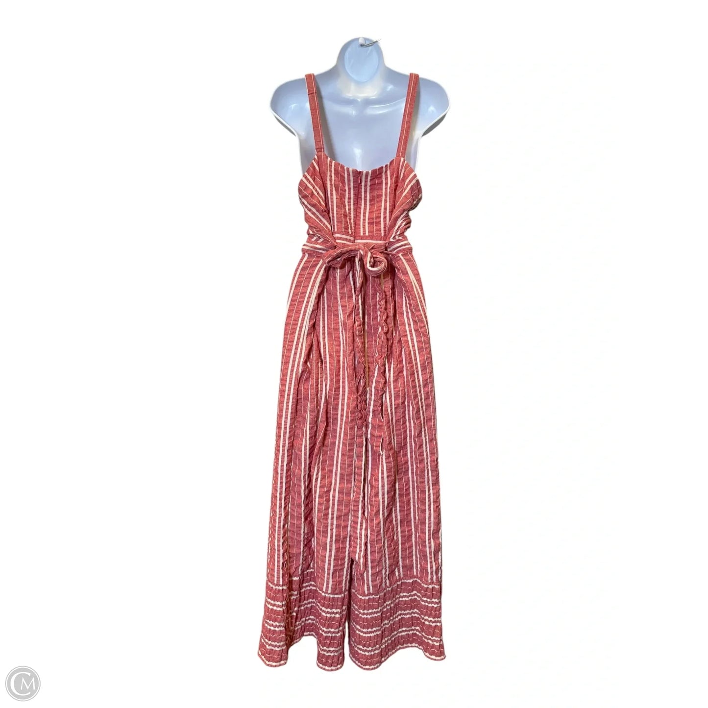 Jumpsuit By Anthropologie In Striped Pattern, Size: L
