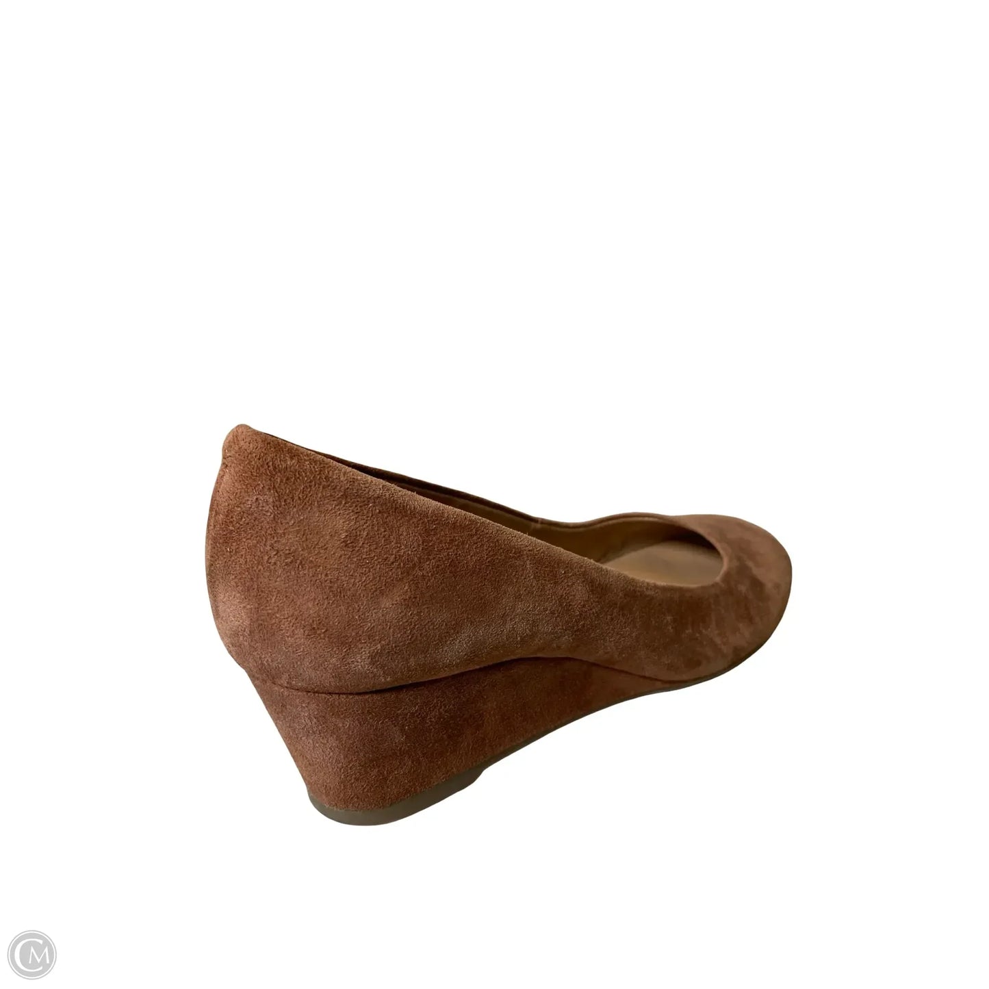 Shoes Heels Wedge By Talbots In Brown, Size: 6.5