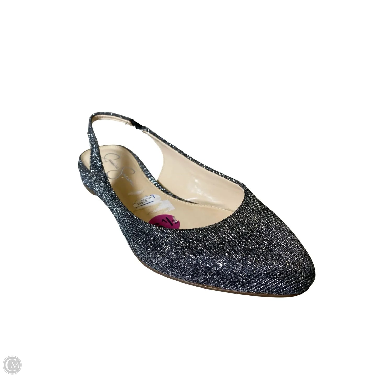 Shoes Heels Block By Jessica Simpson In Silver, Size: 6.5