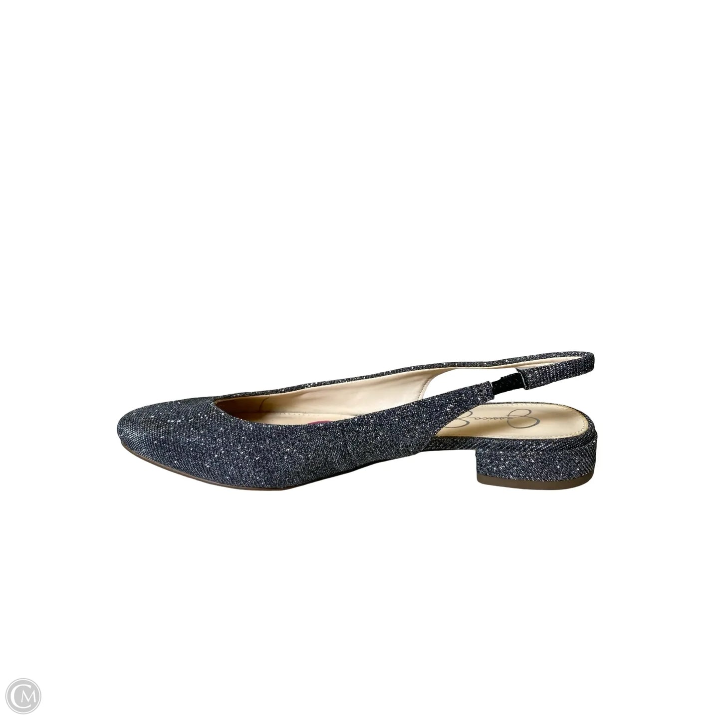 Shoes Heels Block By Jessica Simpson In Silver, Size: 6.5