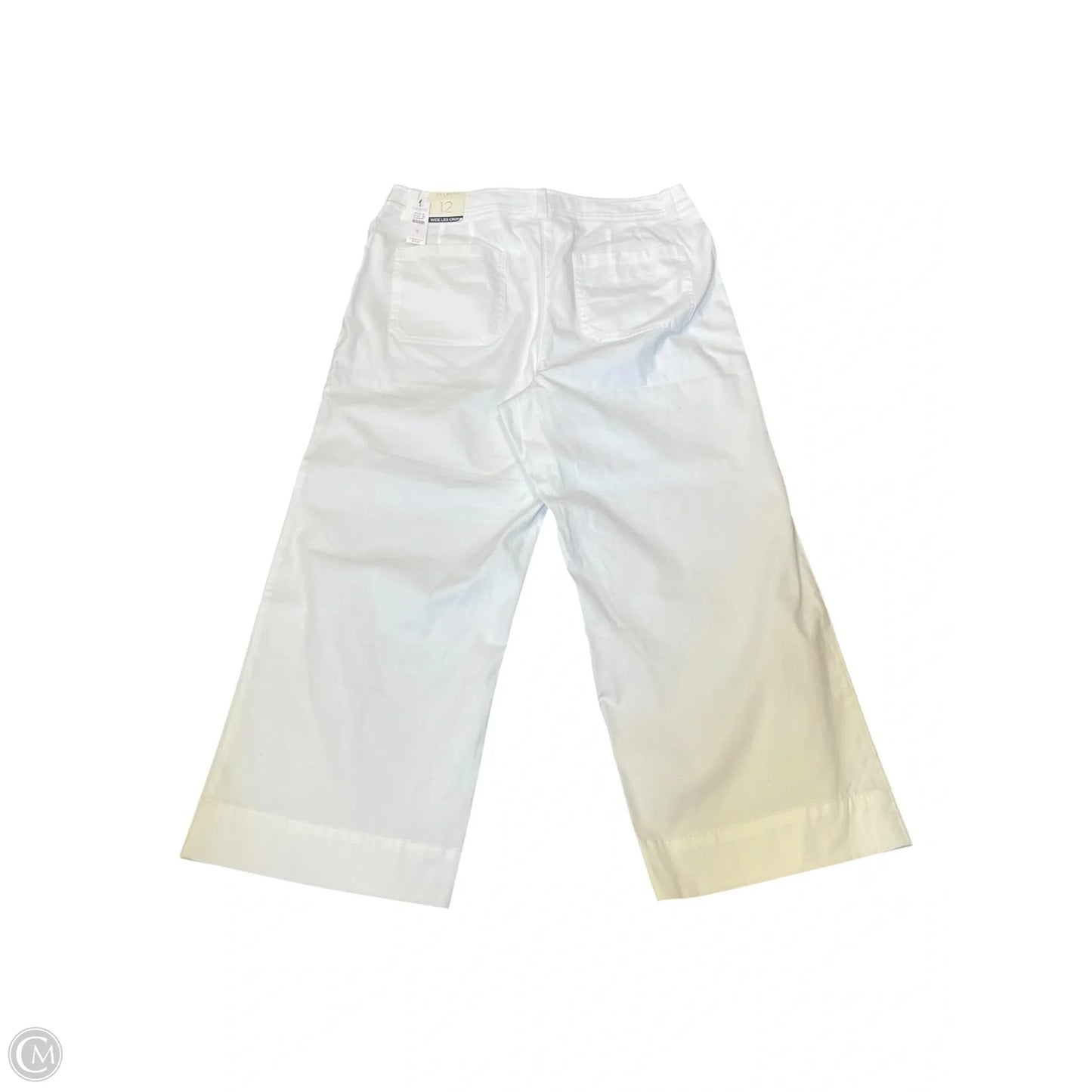 Pants Cropped By Talbots In White, Size: 12