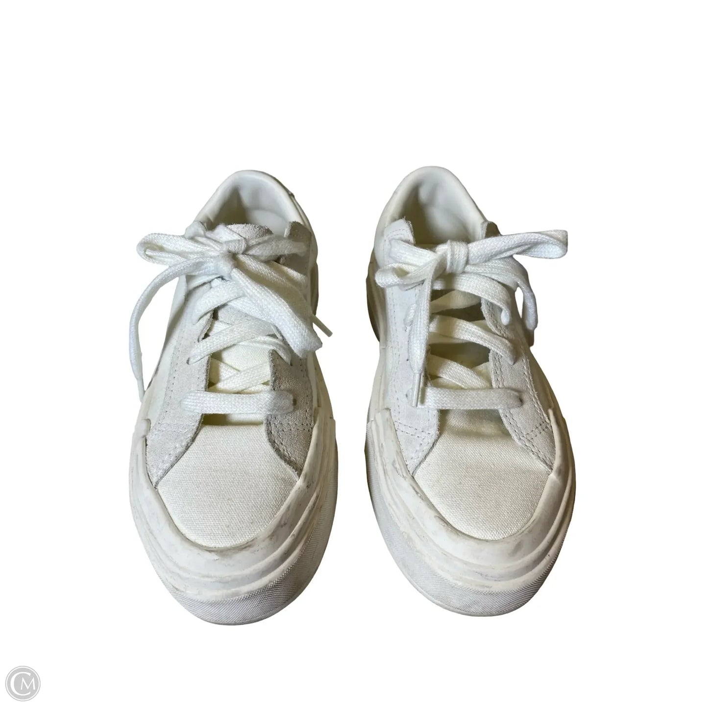 Shoes Heels Platform By Converse In White, Size: 6