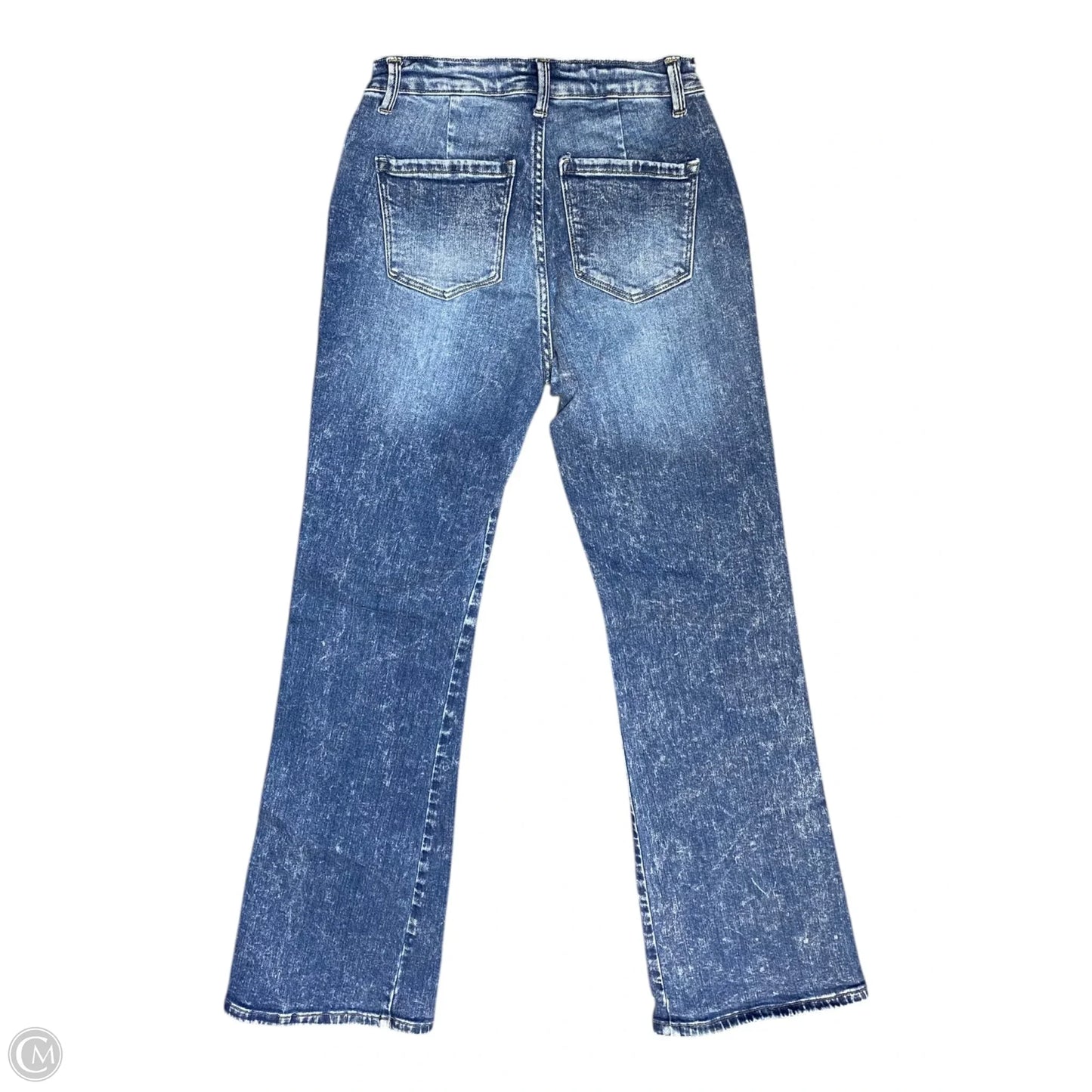Jeans Flared By Fashion Nova In Blue, Size: 2