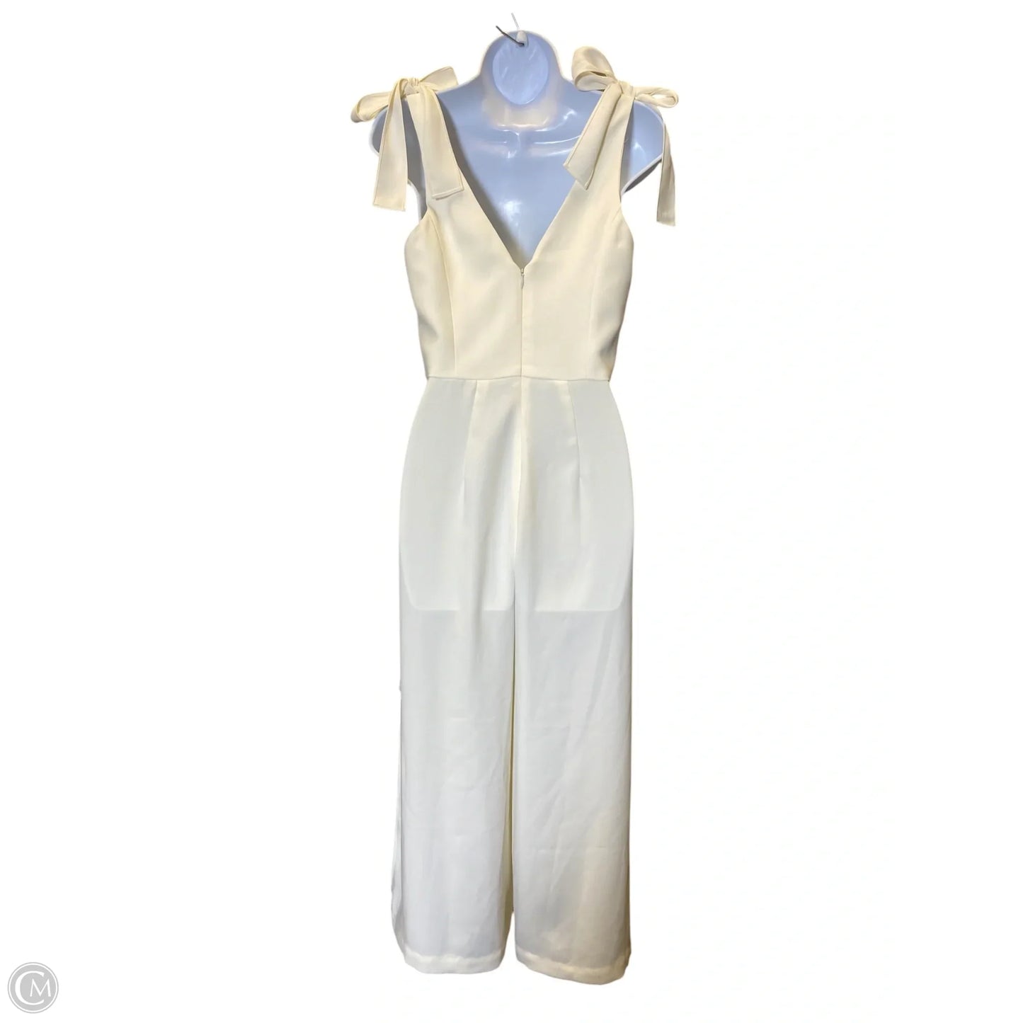 Jumpsuit By Amanda Uprichard In Cream, Size: S