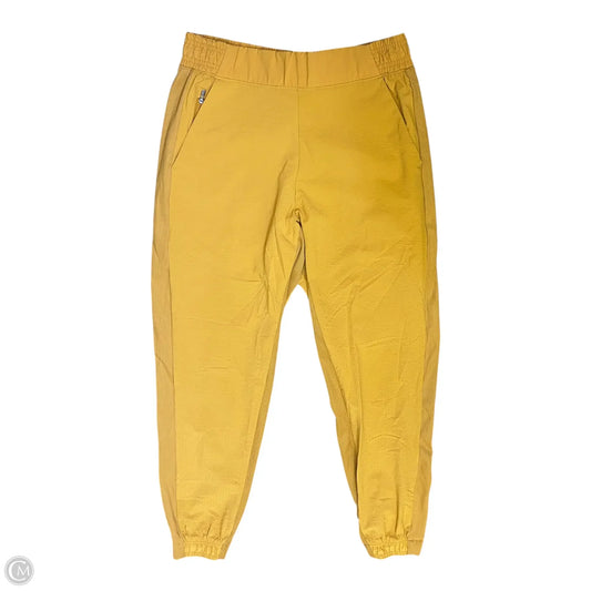Athletic Pants By Athleta In Yellow, Size: S