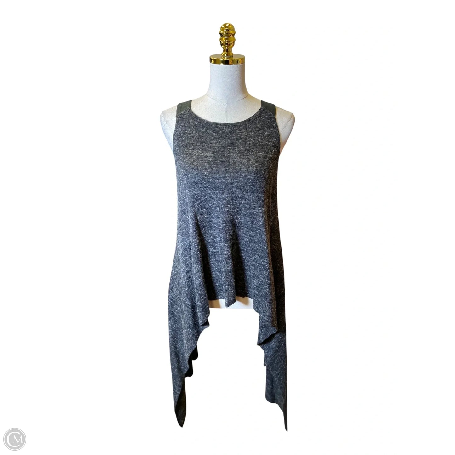 Top Sleeveless By Free People In Grey, Size: M