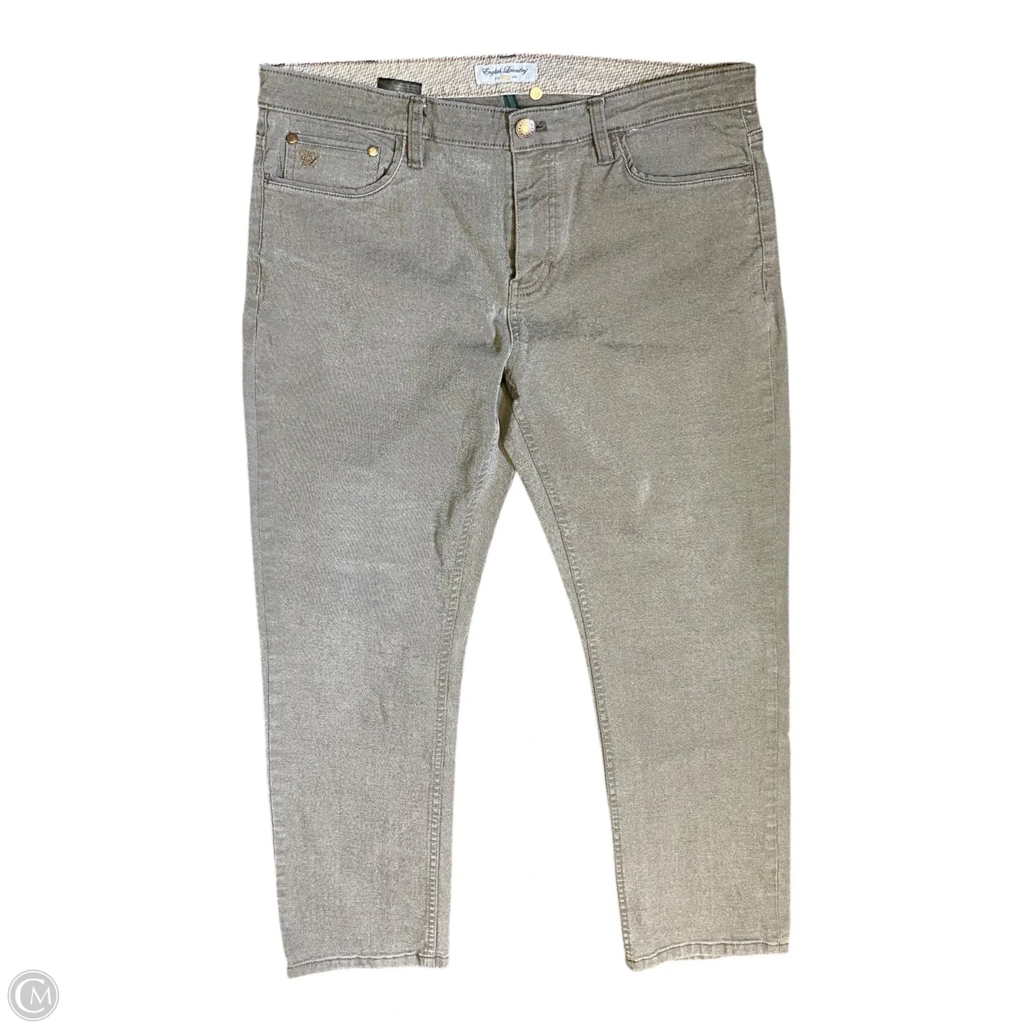 Jeans Straight By Clothes Mentor In Brown, Size: 10