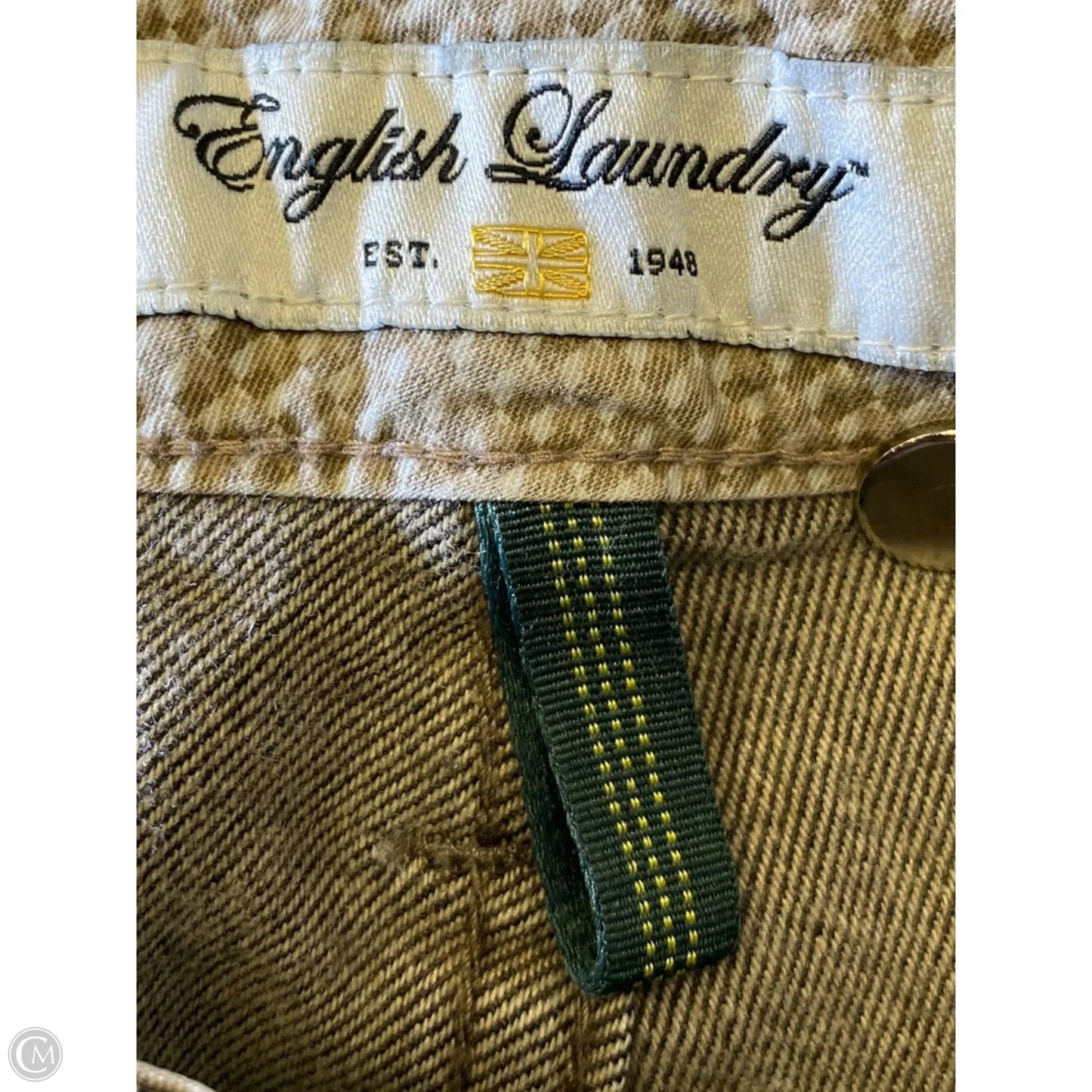 Jeans Straight By Clothes Mentor In Brown, Size: 10