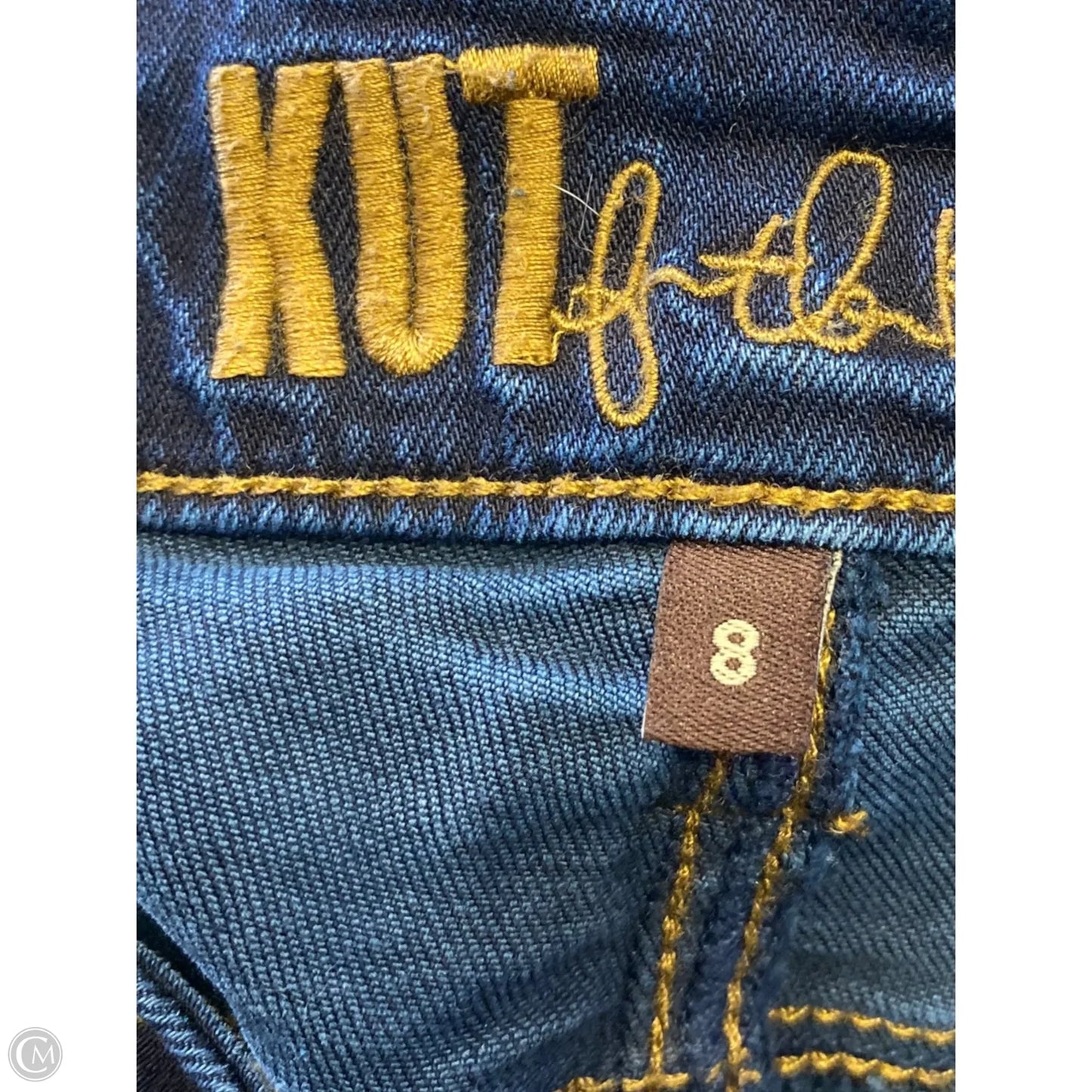 Jeans Boot Cut By Kut In Blue, Size: 8