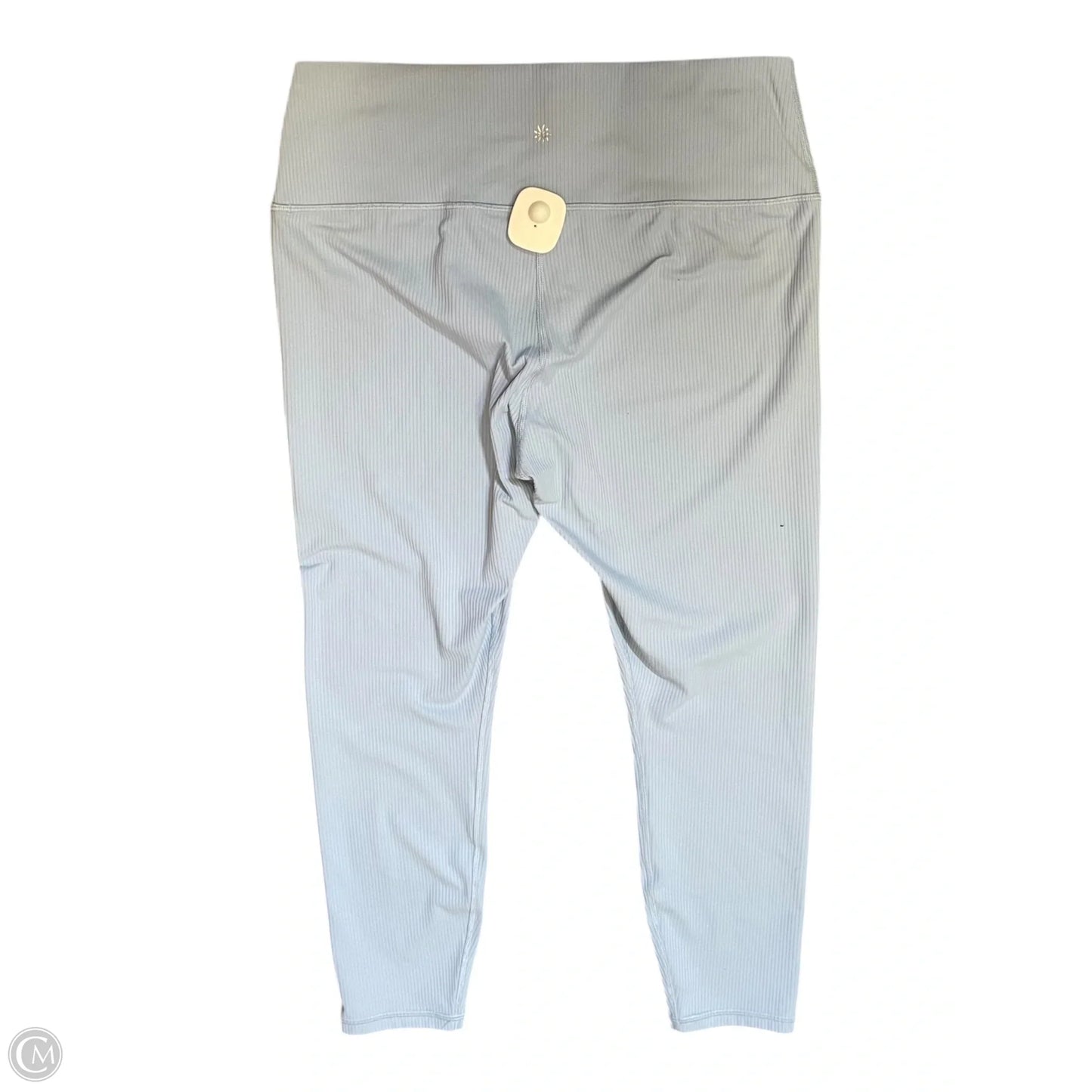 Athletic Leggings By Athleta In Blue, Size: L