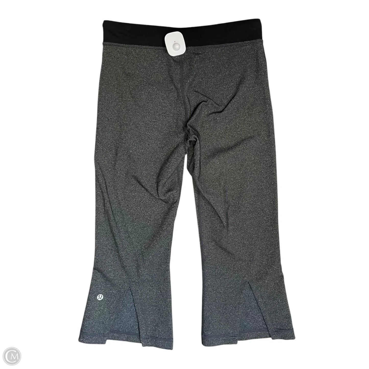 Athletic Capris By Lululemon In Grey, Size: 4