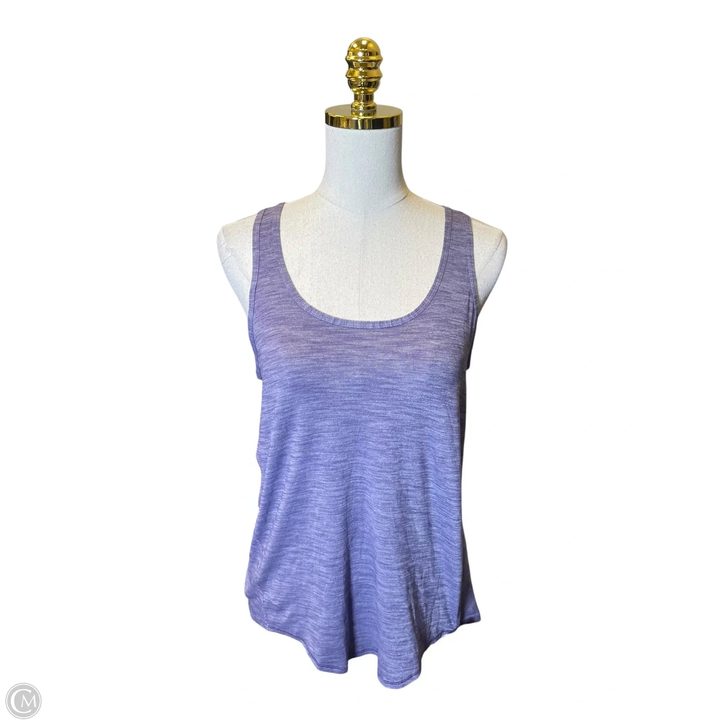 Athletic Tank Top By Lululemon In Purple, Size: 6