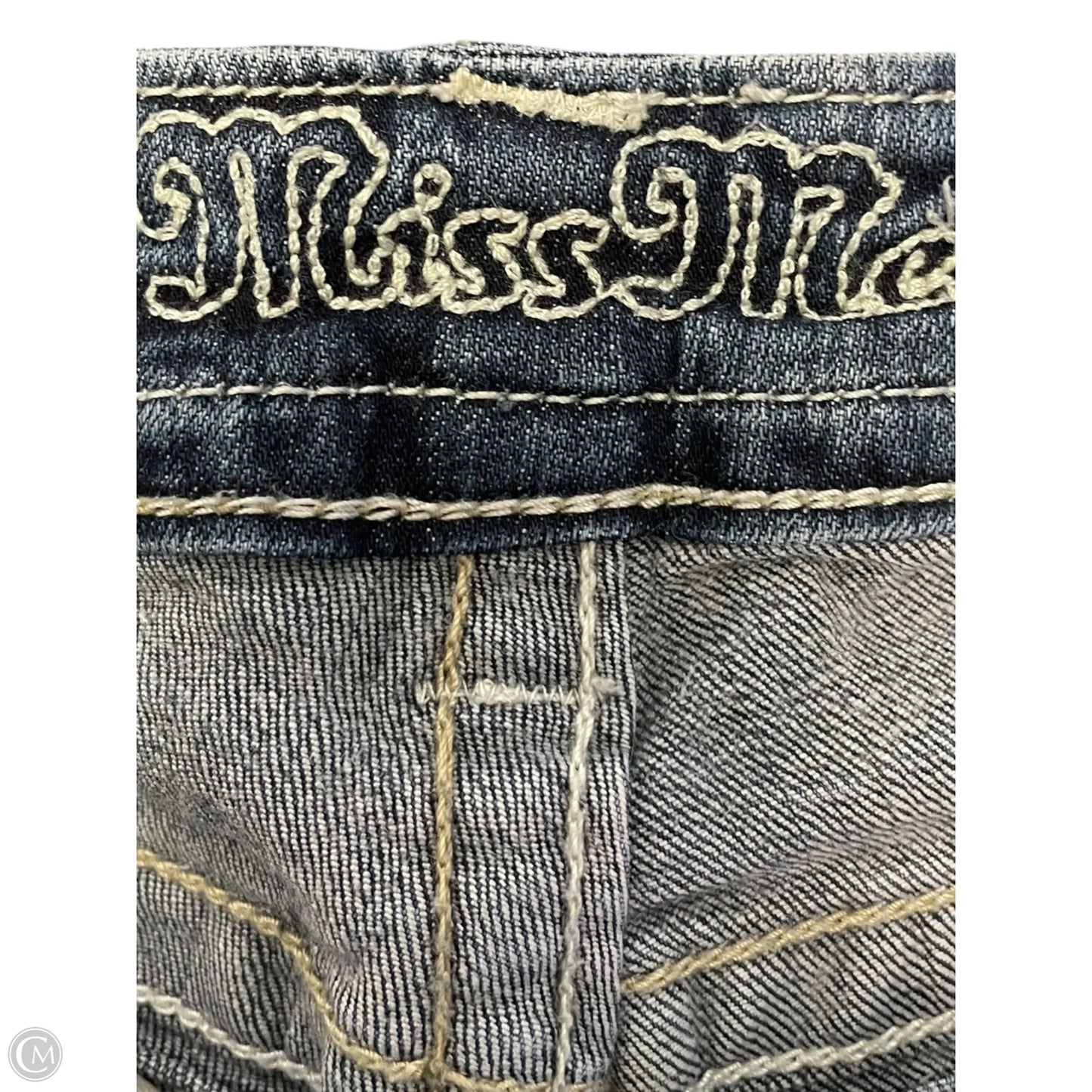 Jeans Skinny By Miss Me In Blue, Size: 8