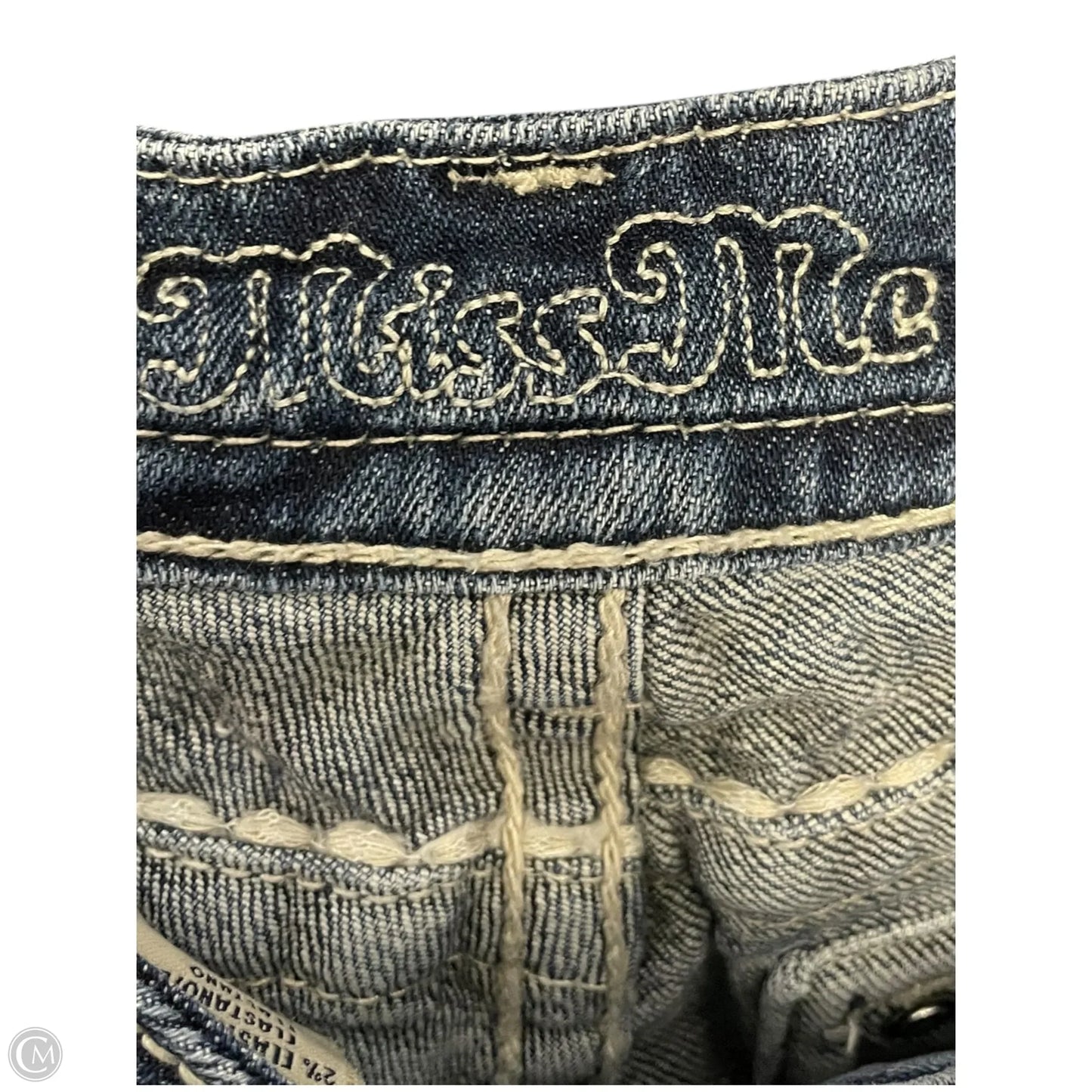 Jeans Boot Cut By Miss Me In Blue, Size: 6
