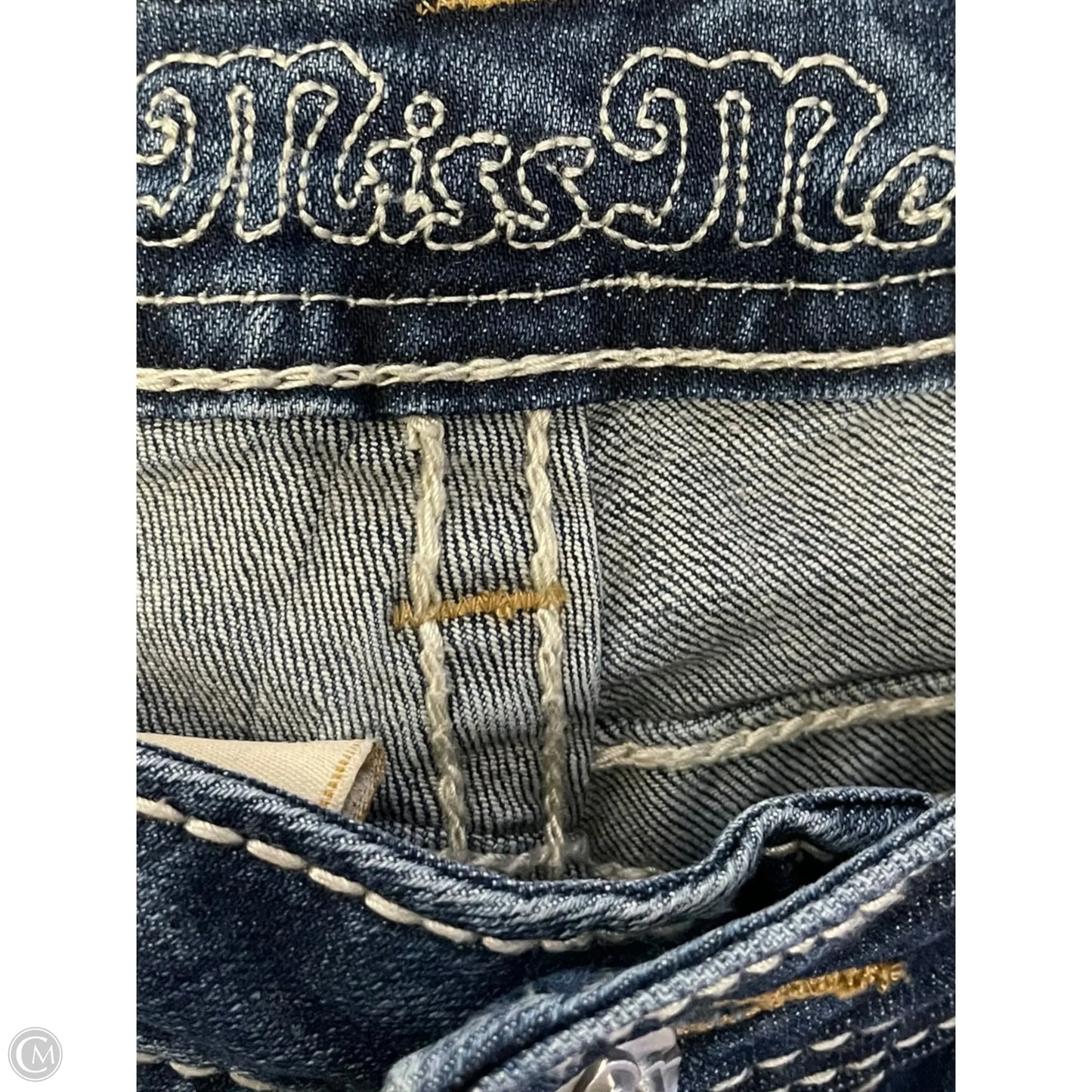 Jeans Skinny By Miss Me In Blue, Size: 6