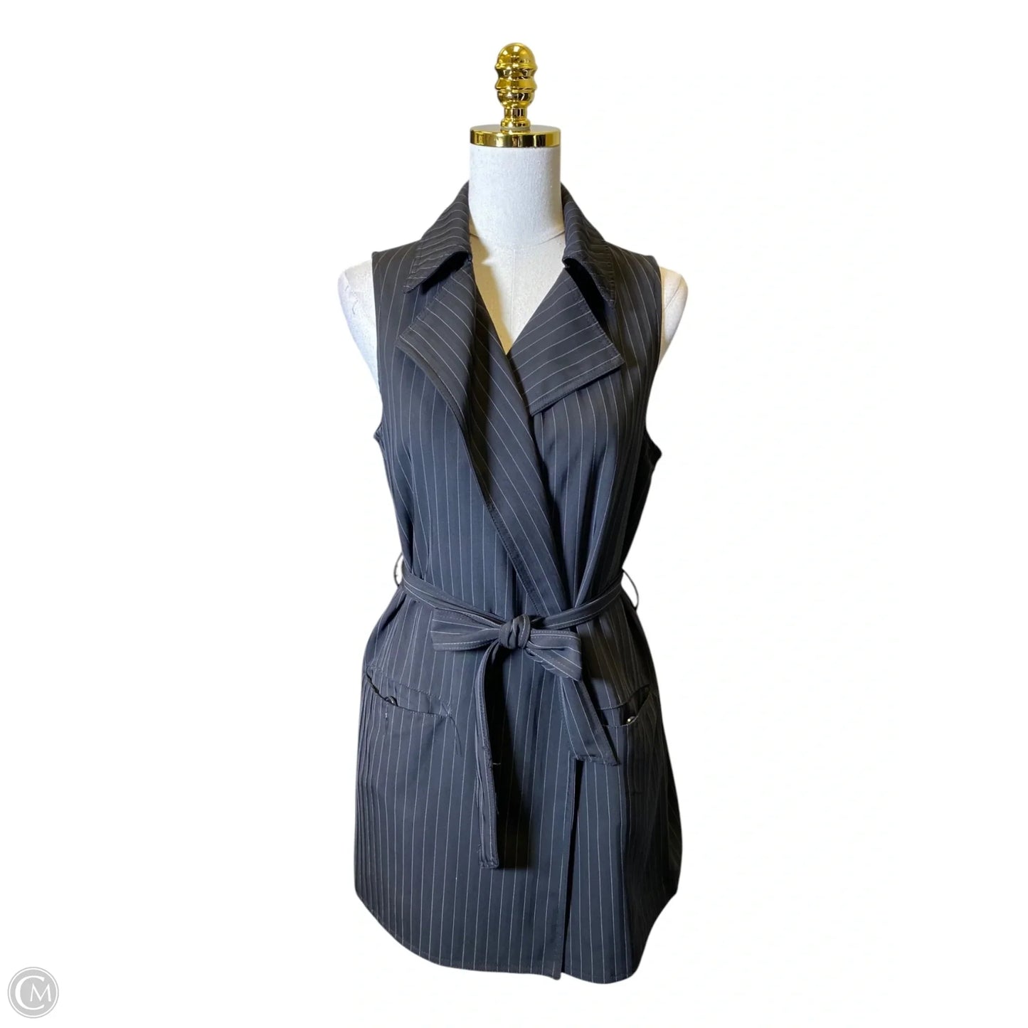 Dress Casual Midi By Max Studio In Striped Pattern, Size: S
