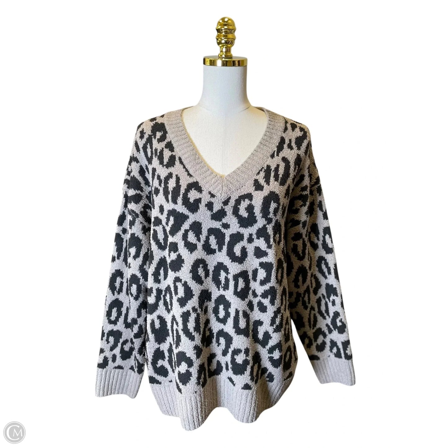 Sweater By Joyspun In Animal Print, Size: Xl