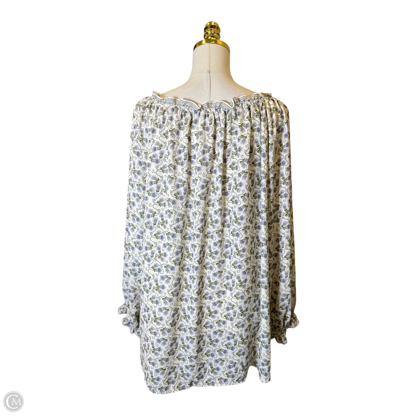 Top Short Sleeve By Lc Lauren Conrad In Floral Print, Size: 0x