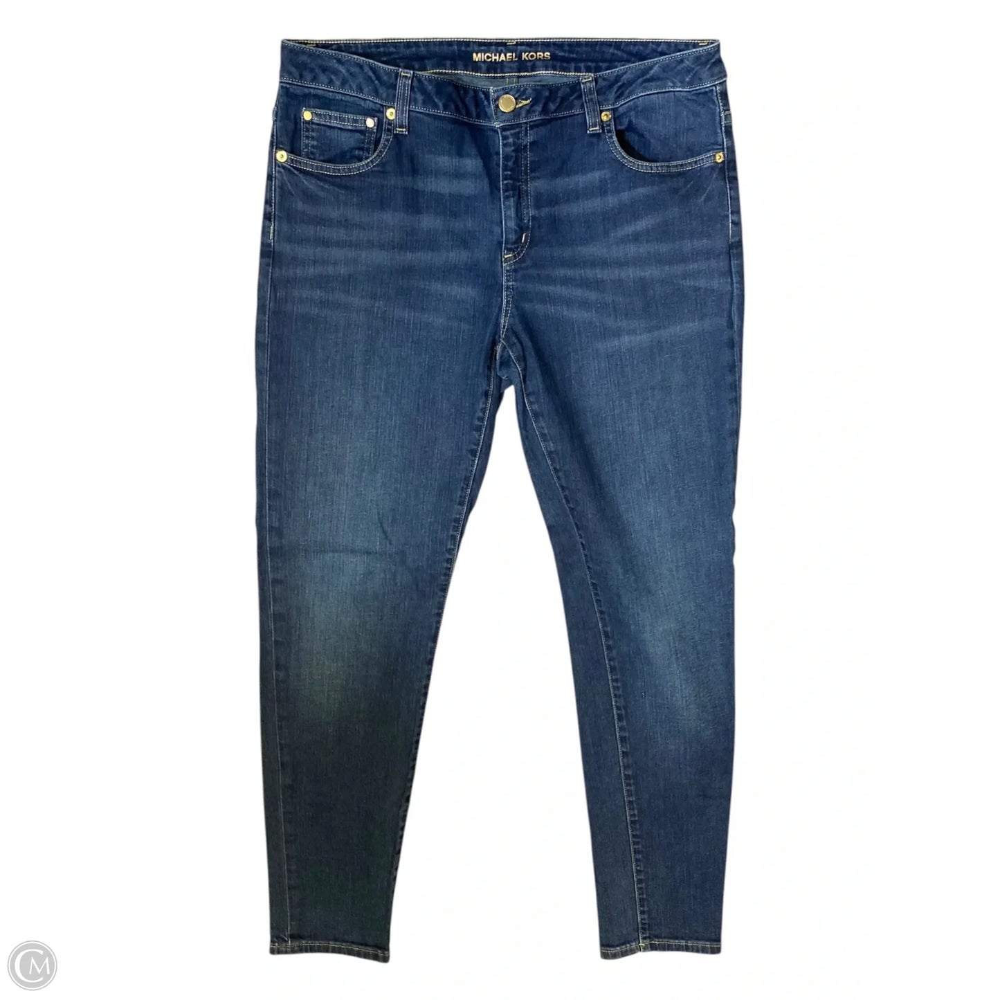 Jeans Designer By Michael Kors In Blue, Size: 12