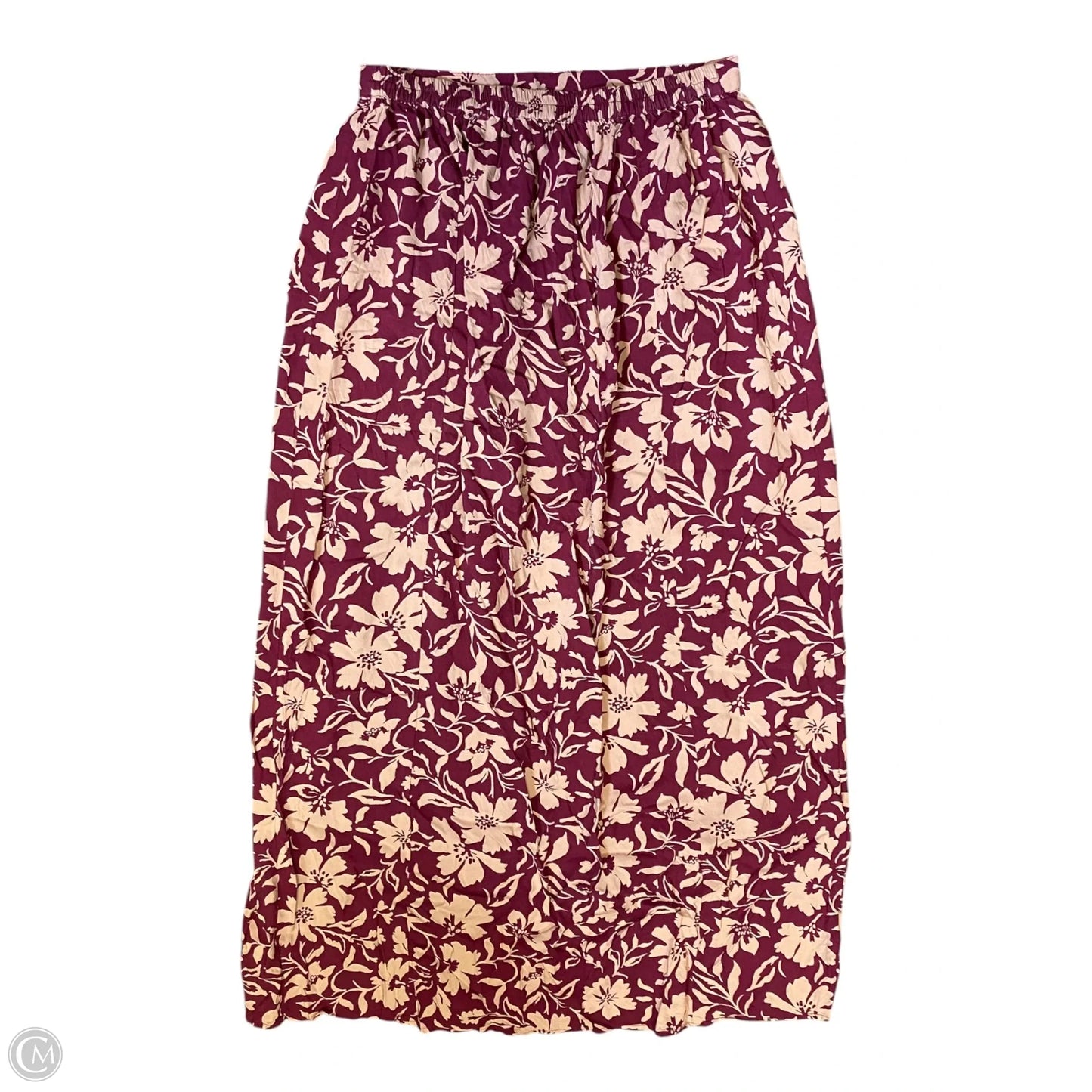 Skirt Maxi By Patrons Of Peace In Pink & Purple, Size: M