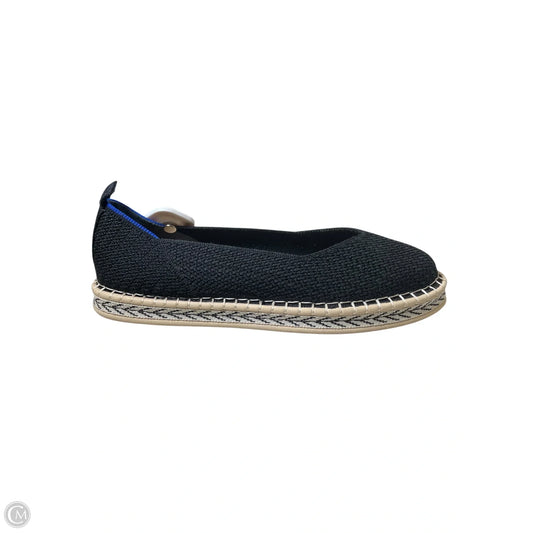 Sandals Flats By Rothys In Black & Tan, Size: 11