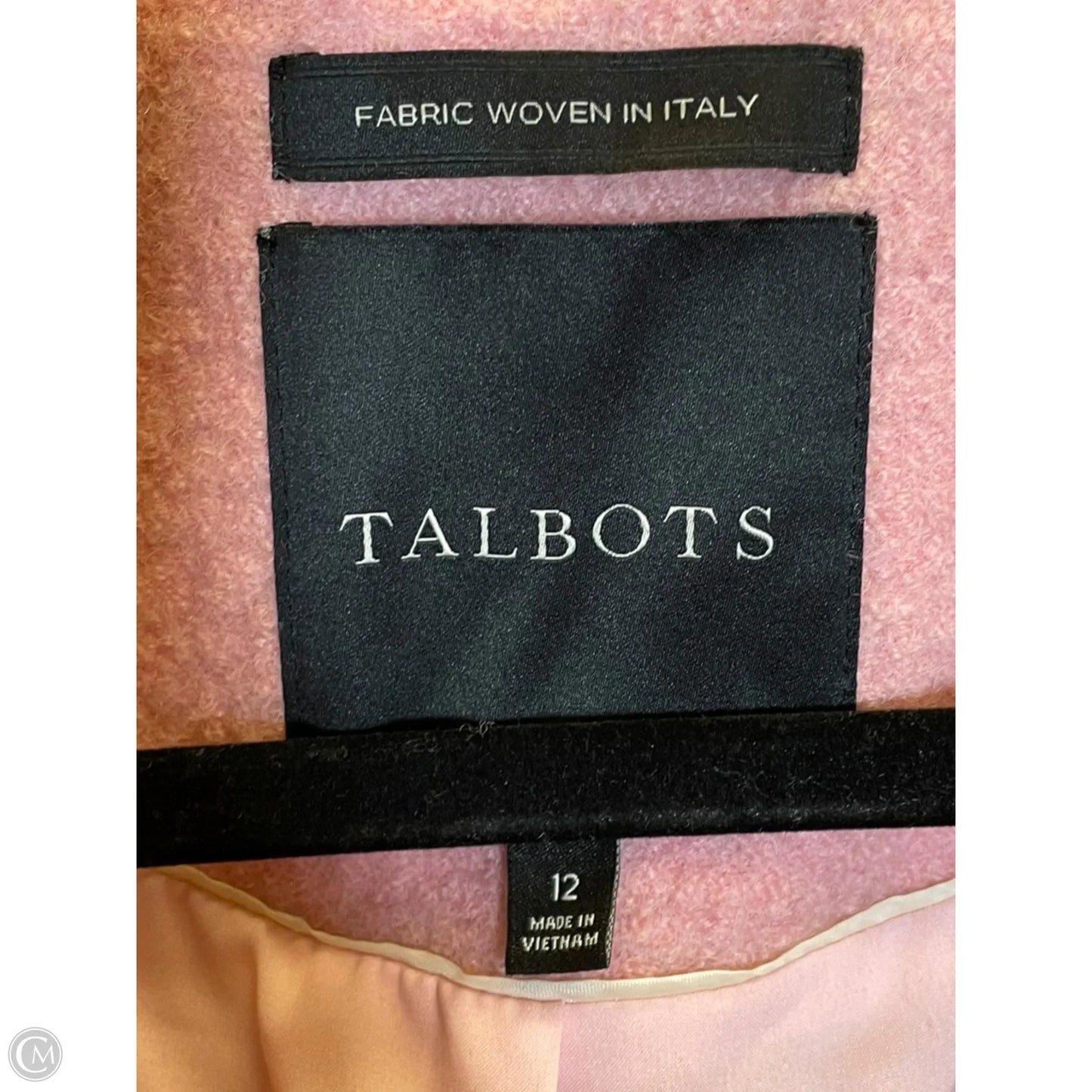 Coat Other By Talbots In Pink, Size: 12