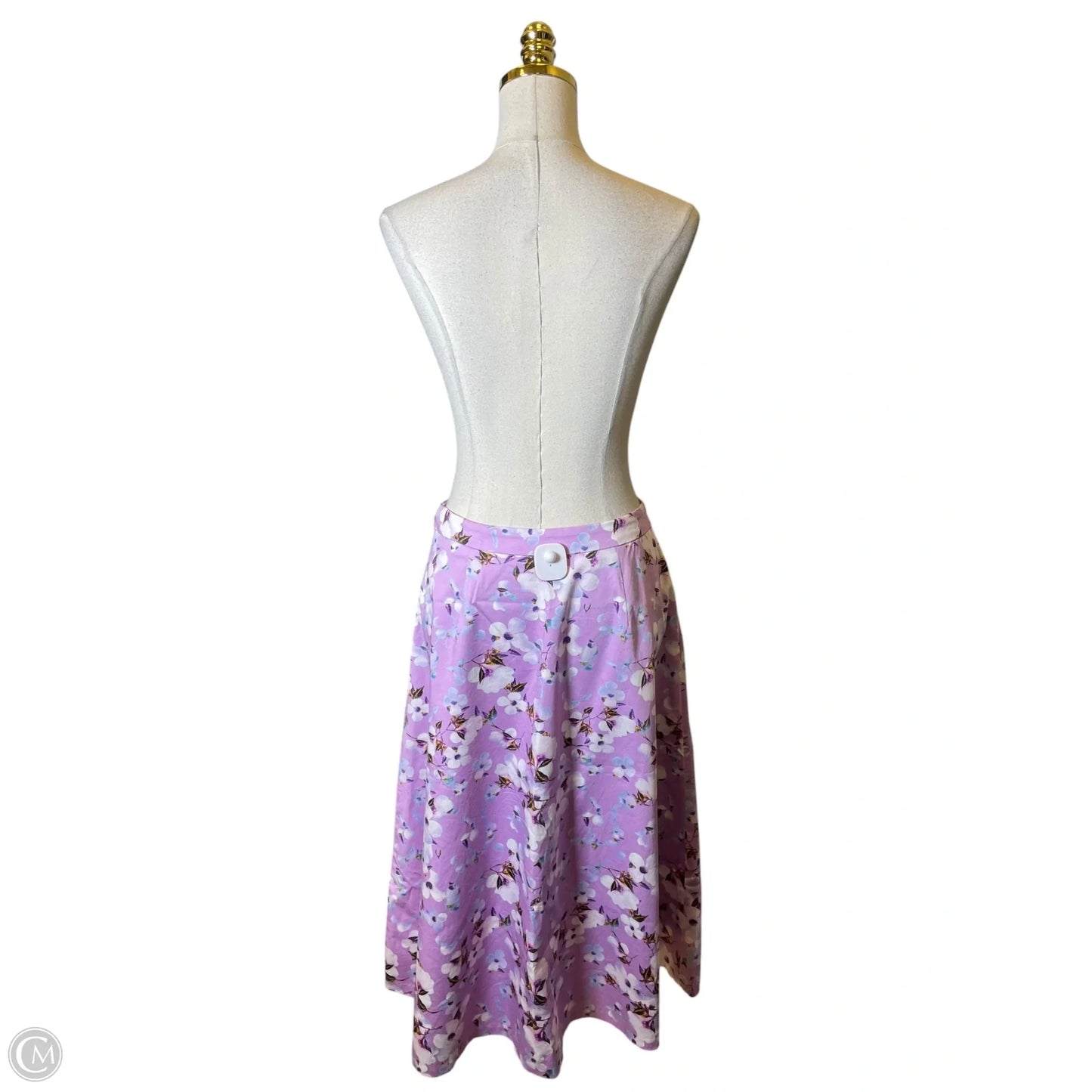 Skirt Maxi By Talbots In Floral Print, Size: 6