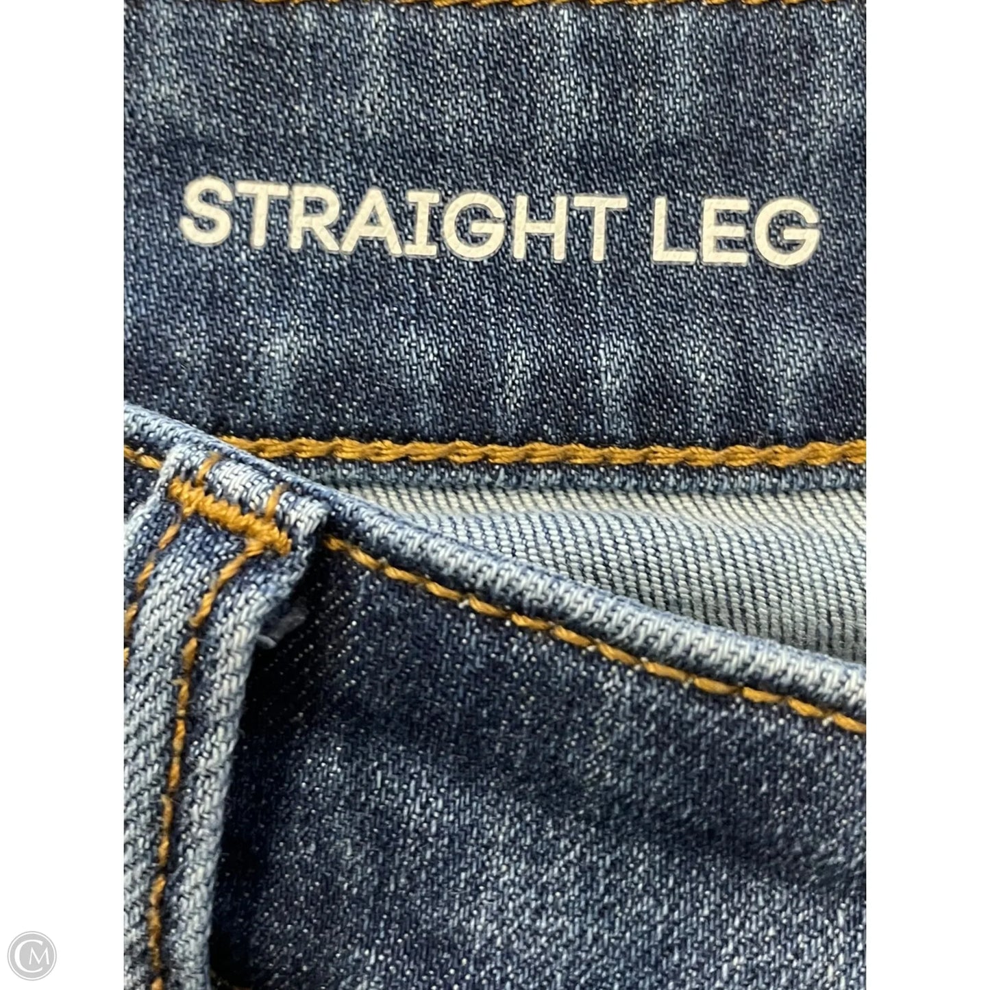 Jeans Straight By St Johns Bay In Blue, Size: 8