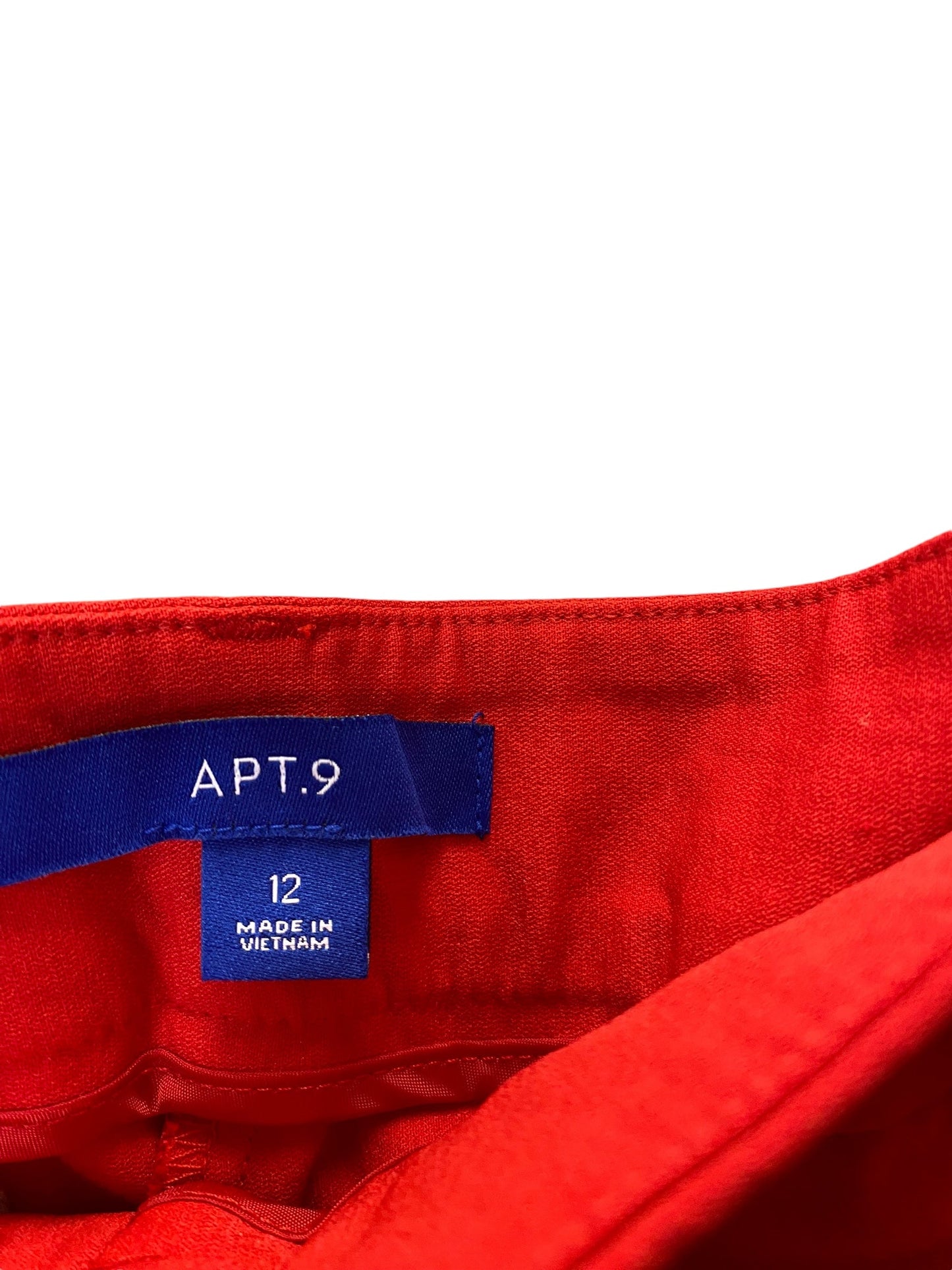 Pants Chinos & Khakis By Apt 9 In Red, Size: 12