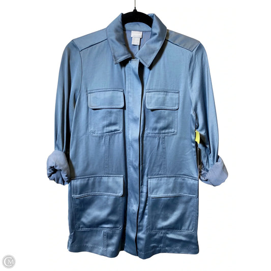 Jacket Other By Chicos In Blue, Size: S