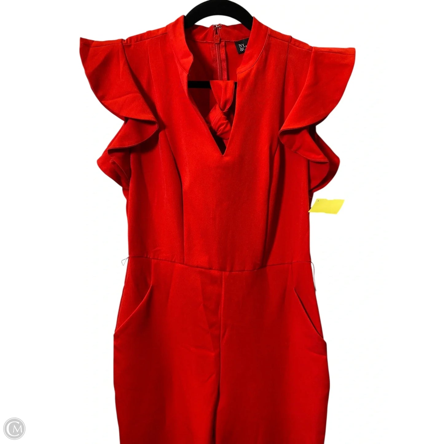 Jumpsuit By New York And Co In Red, Size: S