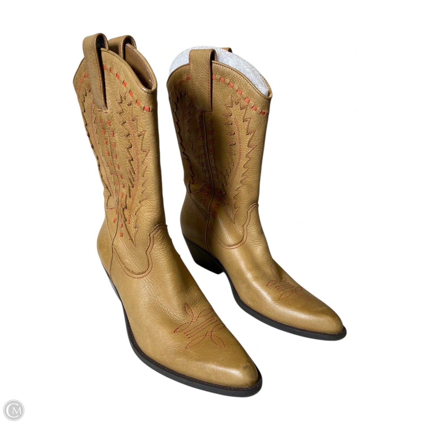 Boots Western By Gianni Bini In Tan, Size: 7