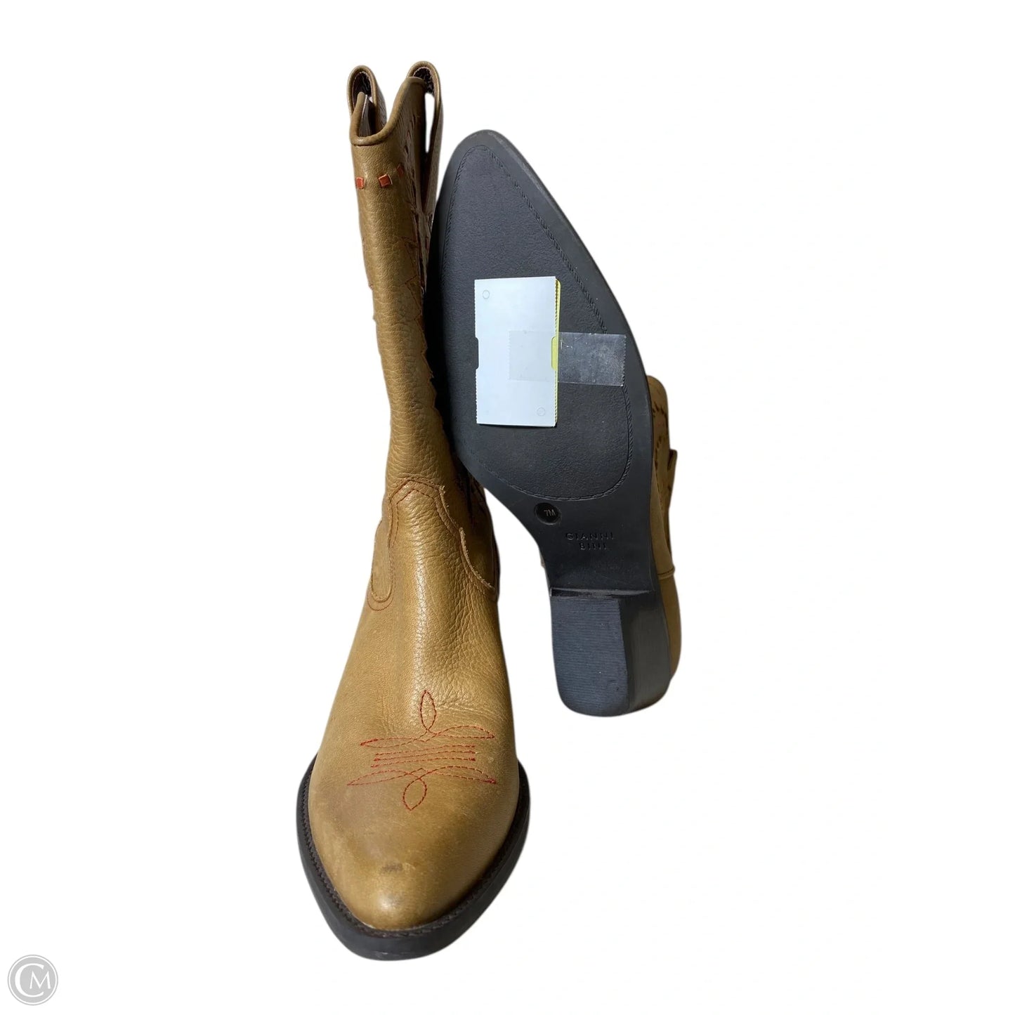 Boots Western By Gianni Bini In Tan, Size: 7