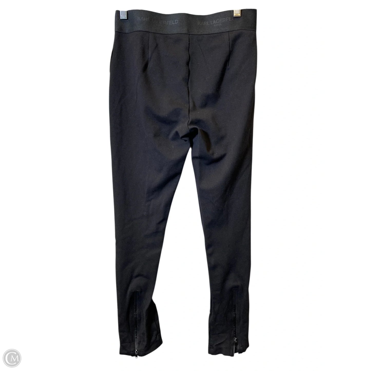 Pants Designer By Karl Lagerfeld In Black, Size: Xs