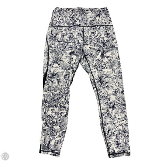 Athletic Leggings By Lululemon In Multi-colored, Size: 10