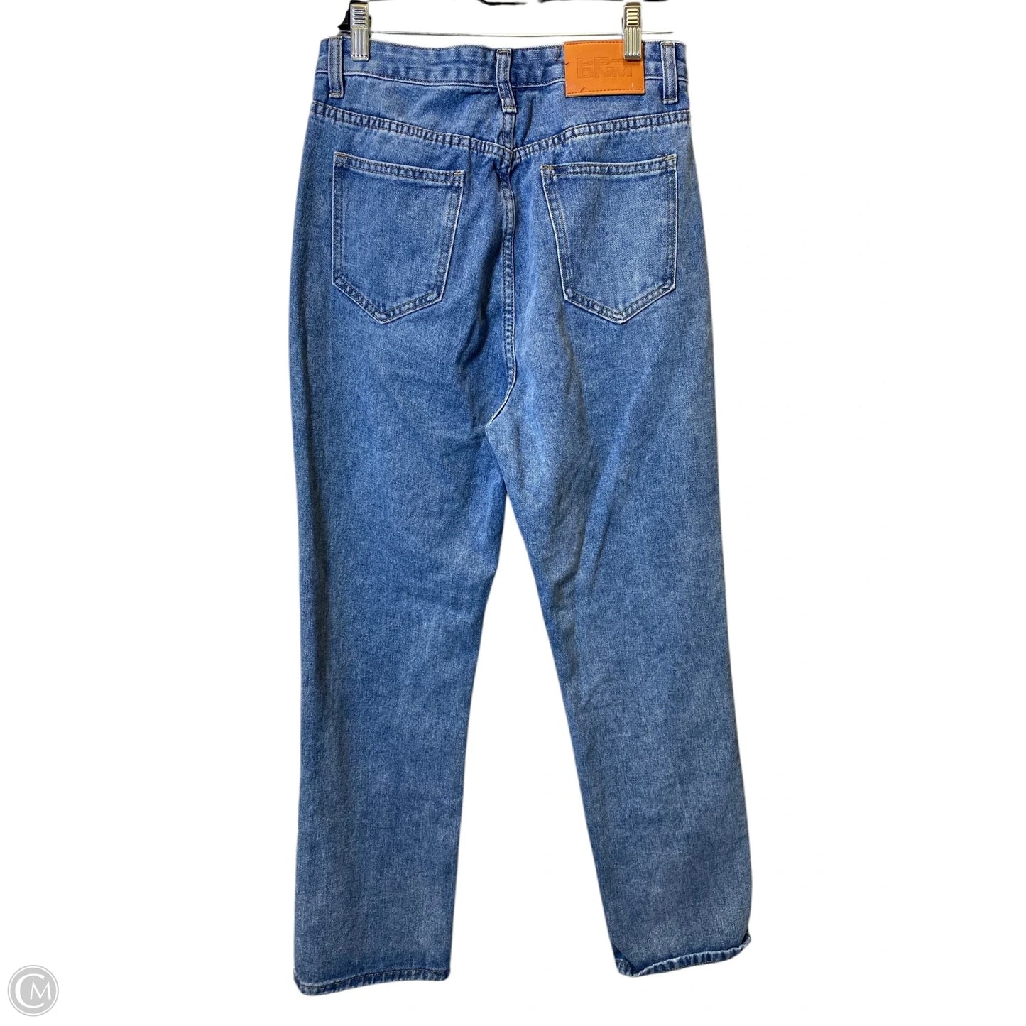 Jeans Straight By Princess Polly In Blue Denim, Size: 6