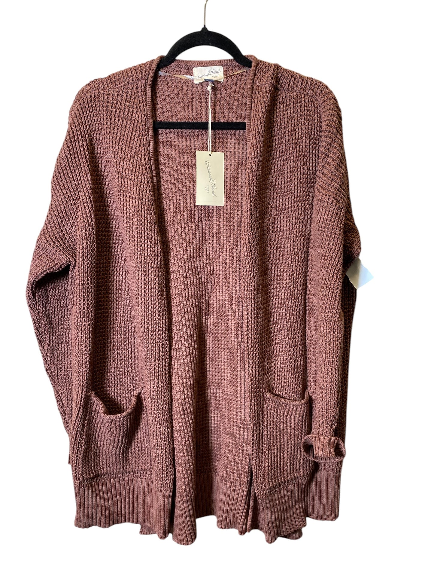 Cardigan By Universal Thread In Brown, Size: Xl