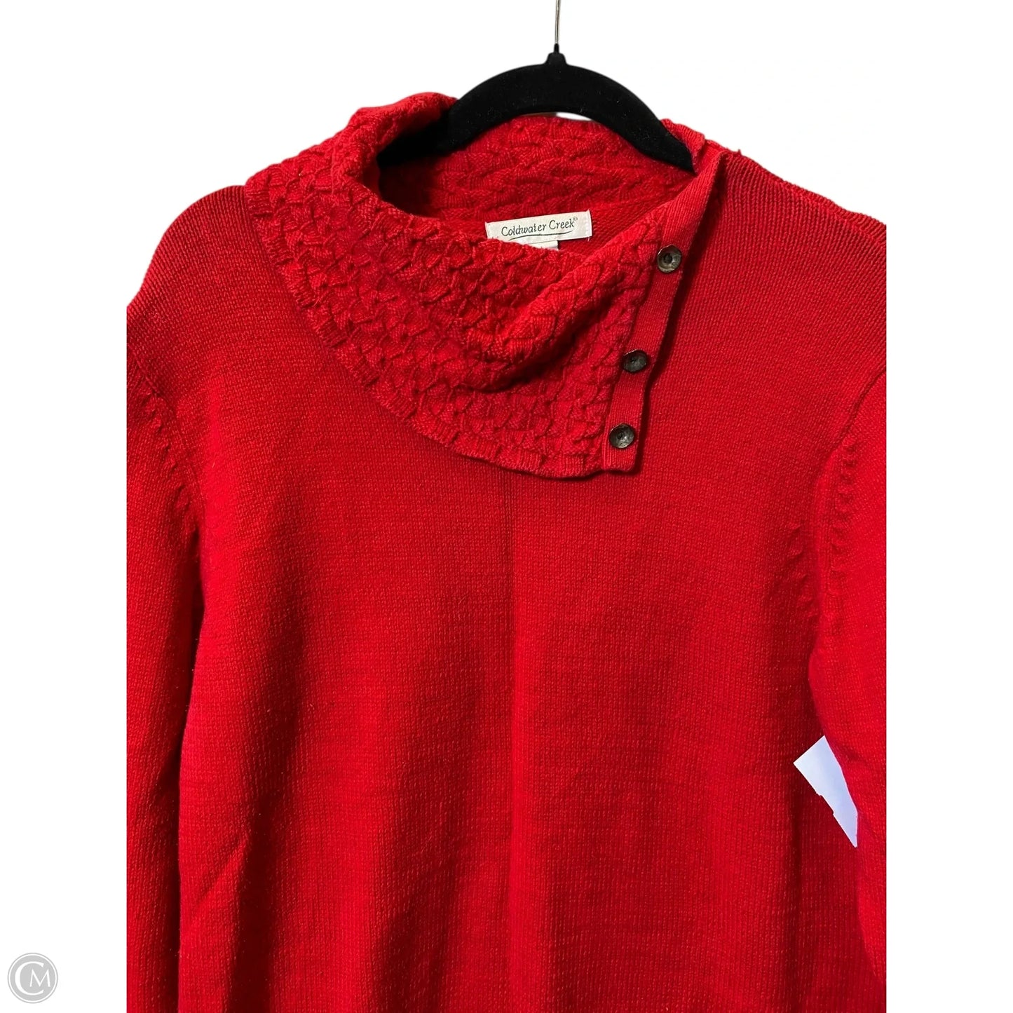 Sweater By Coldwater Creek In Red, Size: L