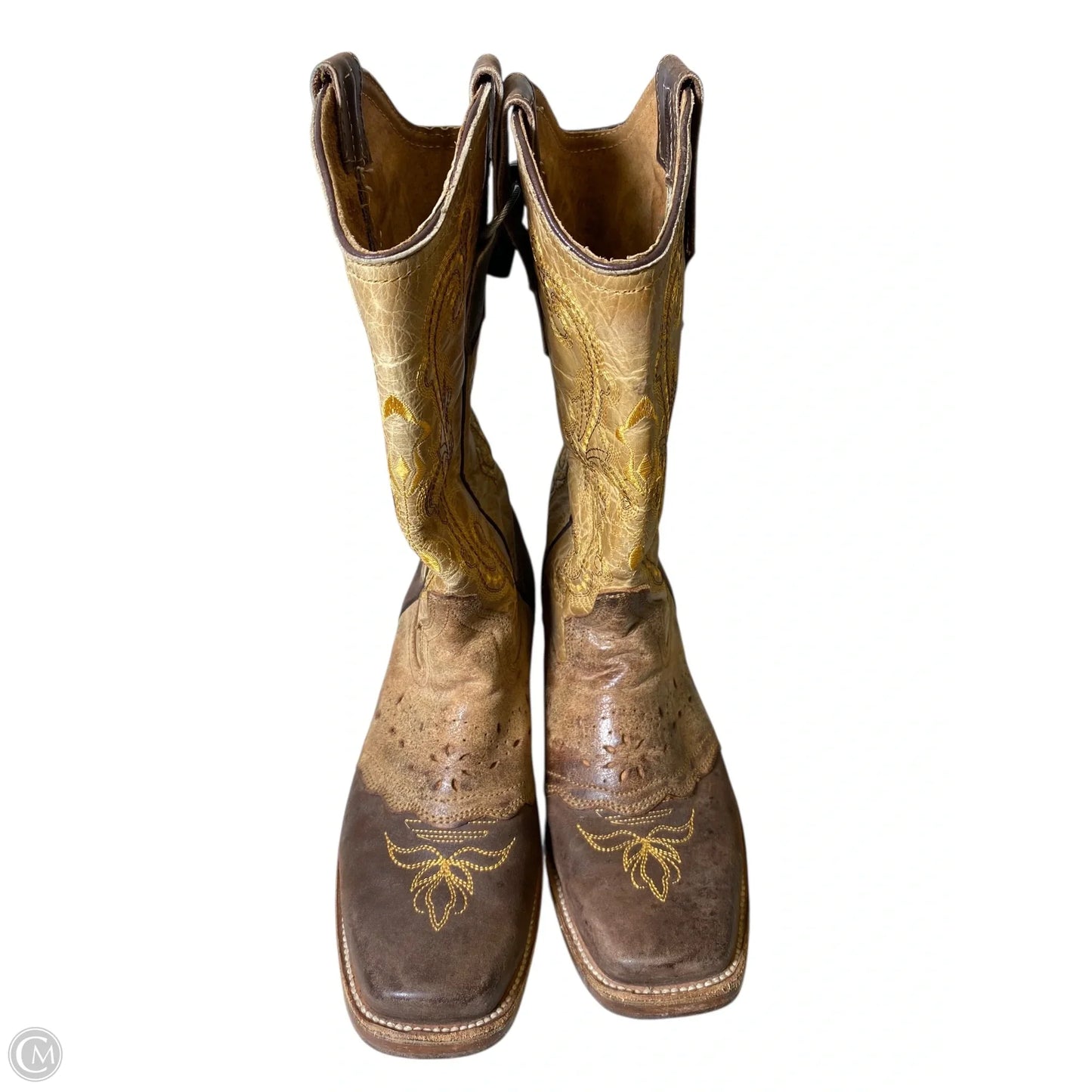 Boots Western By Gavillero Botas In Brown, Size: 7.5