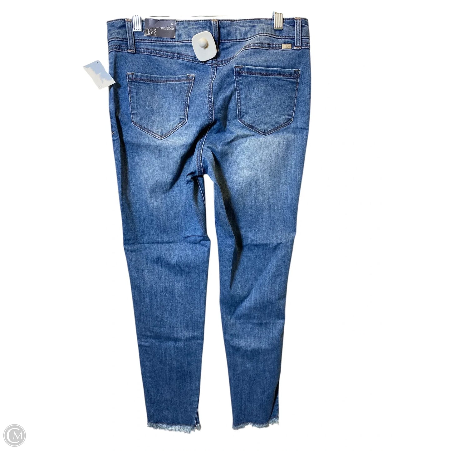 Jeans Skinny By 1822 Denim In Blue Denim, Size: 8