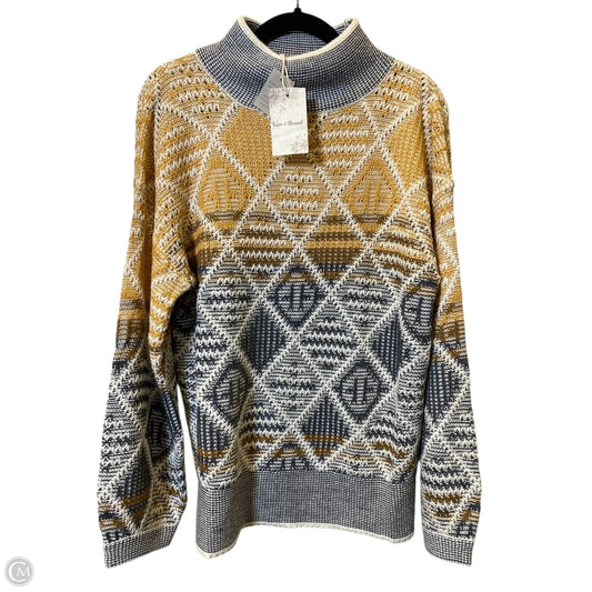 Sweater By Hem & Thread In Multi-colored, Size: L